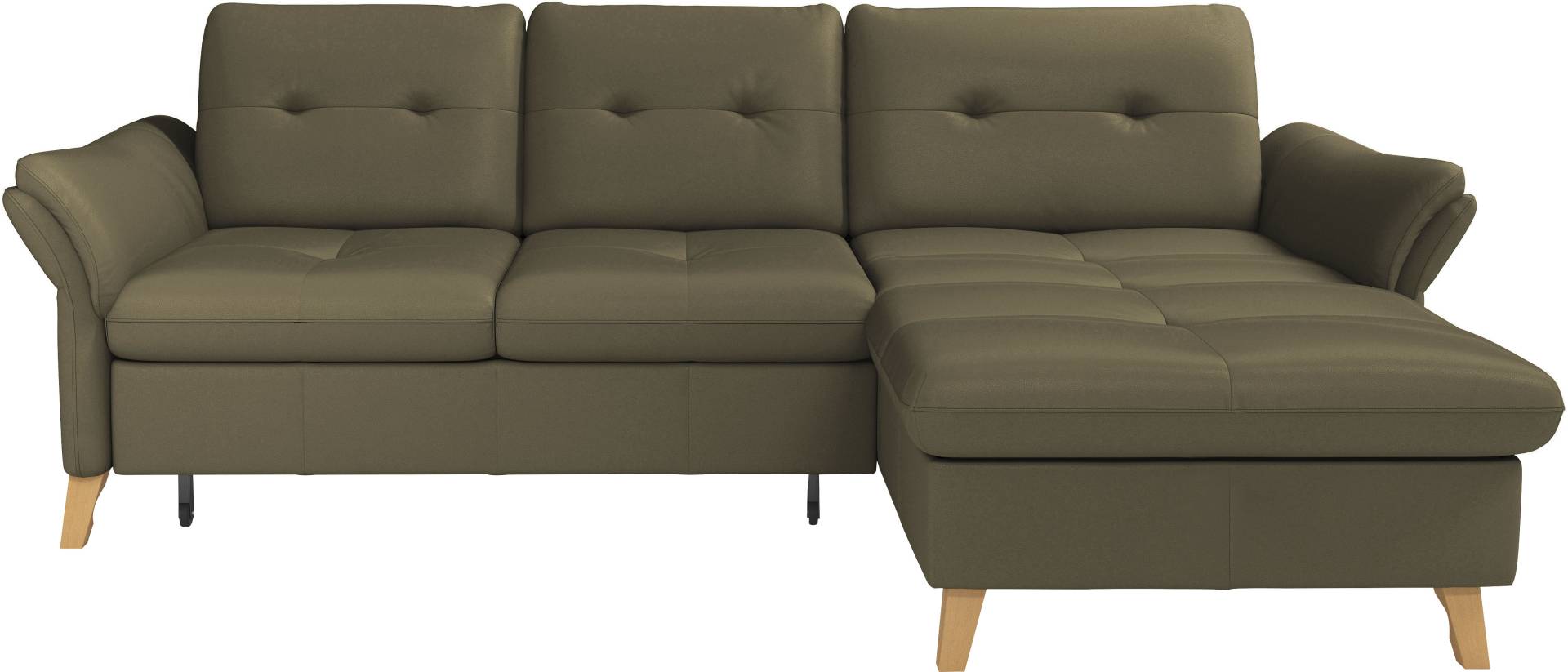 sit&more Ecksofa »Göteborg«, Sitztiefenverstellung und Federkern, wahlweise mit Bettfunktion von sit&more