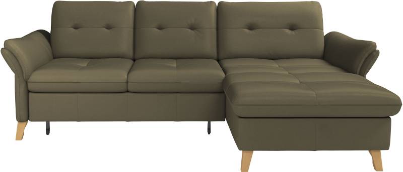 sit&more Ecksofa »Göteborg«, Sitztiefenverstellung und Federkern, wahlweise mit Bettfunktion von sit&more