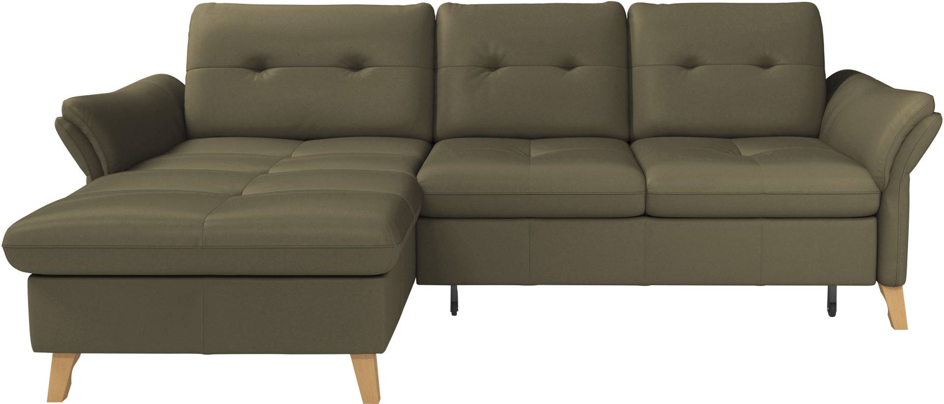 sit&more Ecksofa »Göteborg«, Sitztiefenverstellung und Federkern, wahlweise mit Bettfunktion von sit&more