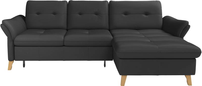 sit&more Ecksofa »Göteborg«, Sitztiefenverstellung und Federkern, wahlweise mit Bettfunktion von sit&more