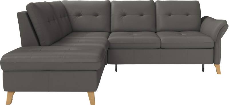 sit&more Ecksofa »Göteborg«, inkl. Sitztiefenverstellung, wahlweise mit Bettfunktion & Bettkasten von sit&more