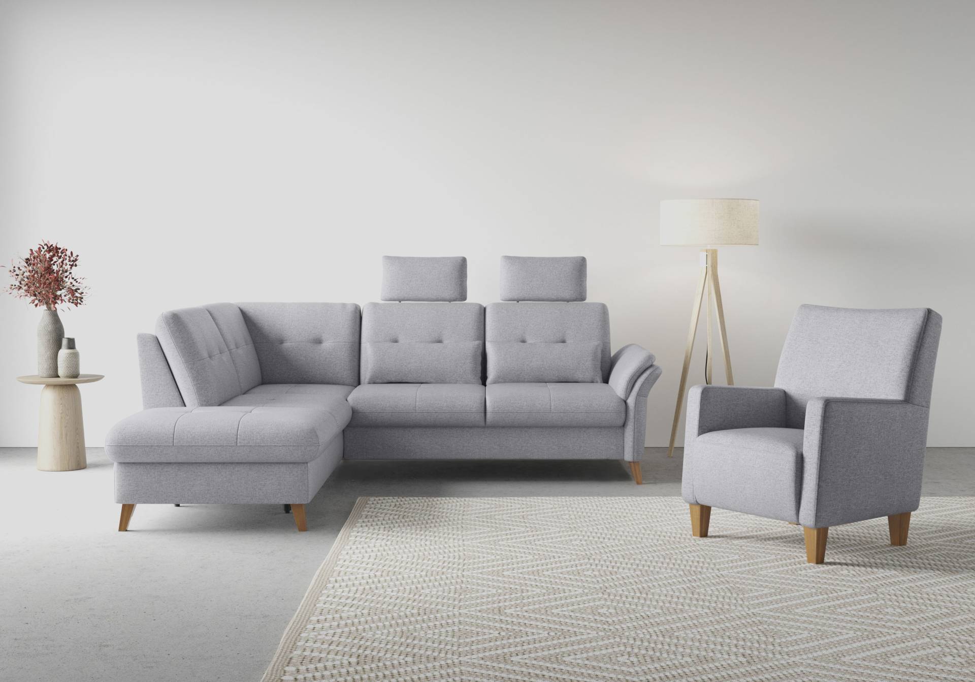 sit&more Ecksofa »Göteborg«, inkl. Sitztiefenverstellung, wahlweise mit Bettfunktion & Bettkasten sit&more Ecksofa »Göteborg«, inkl. Sitztiefenverstellung, wahlweise mit Bettfunktion & Bettkasten von sit&more