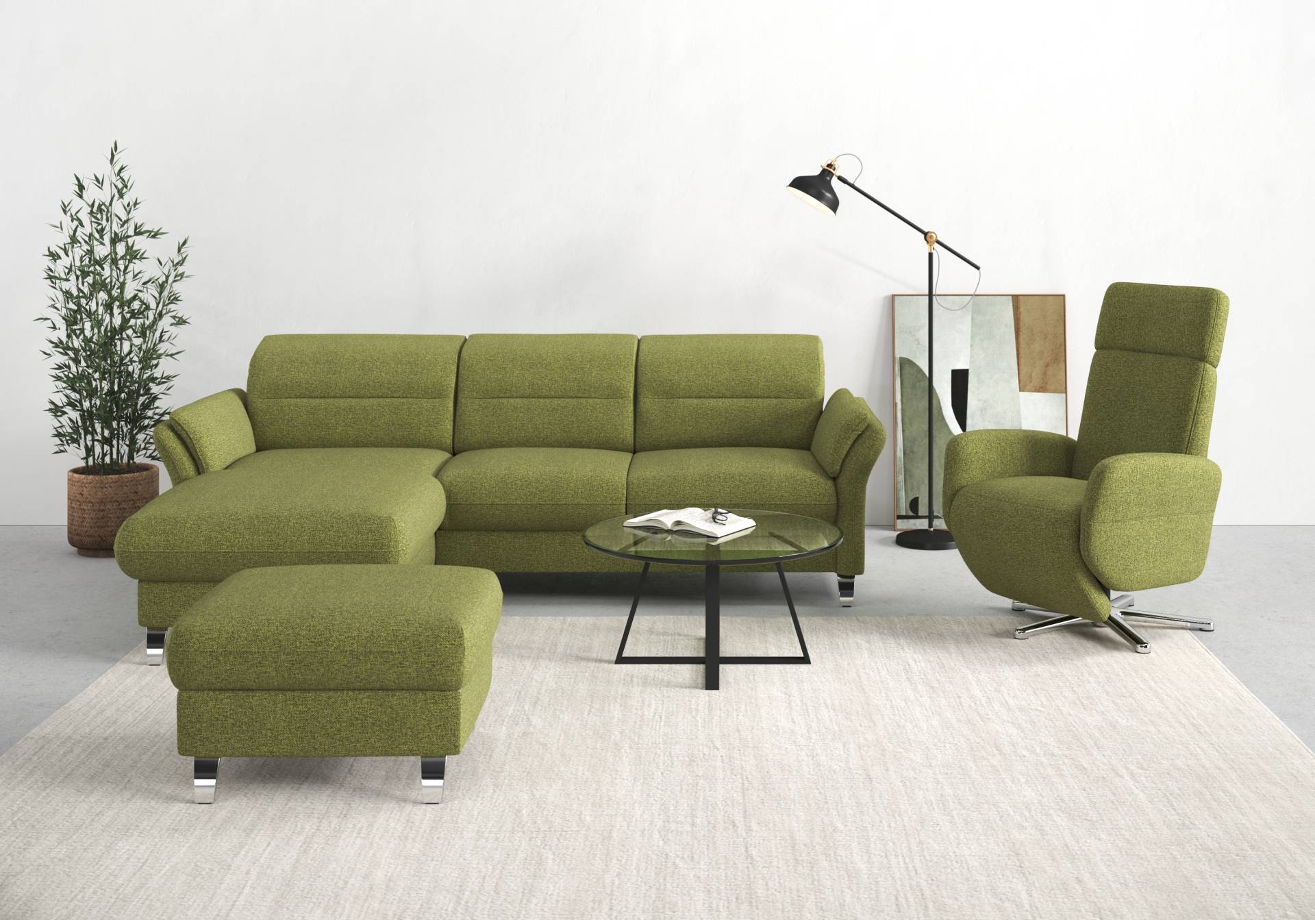 sit&more Ecksofa »Grenoble L-Form« von sit&more