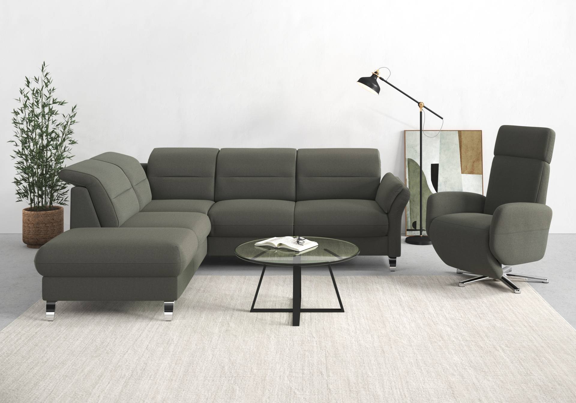 sit&more Ecksofa »Grenoble« von sit&more