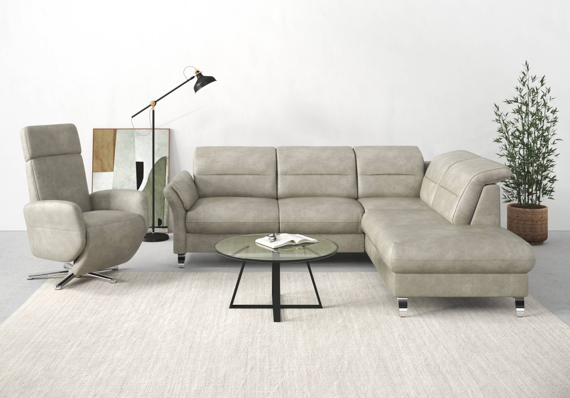 sit&more Ecksofa »Grenoble« von sit&more