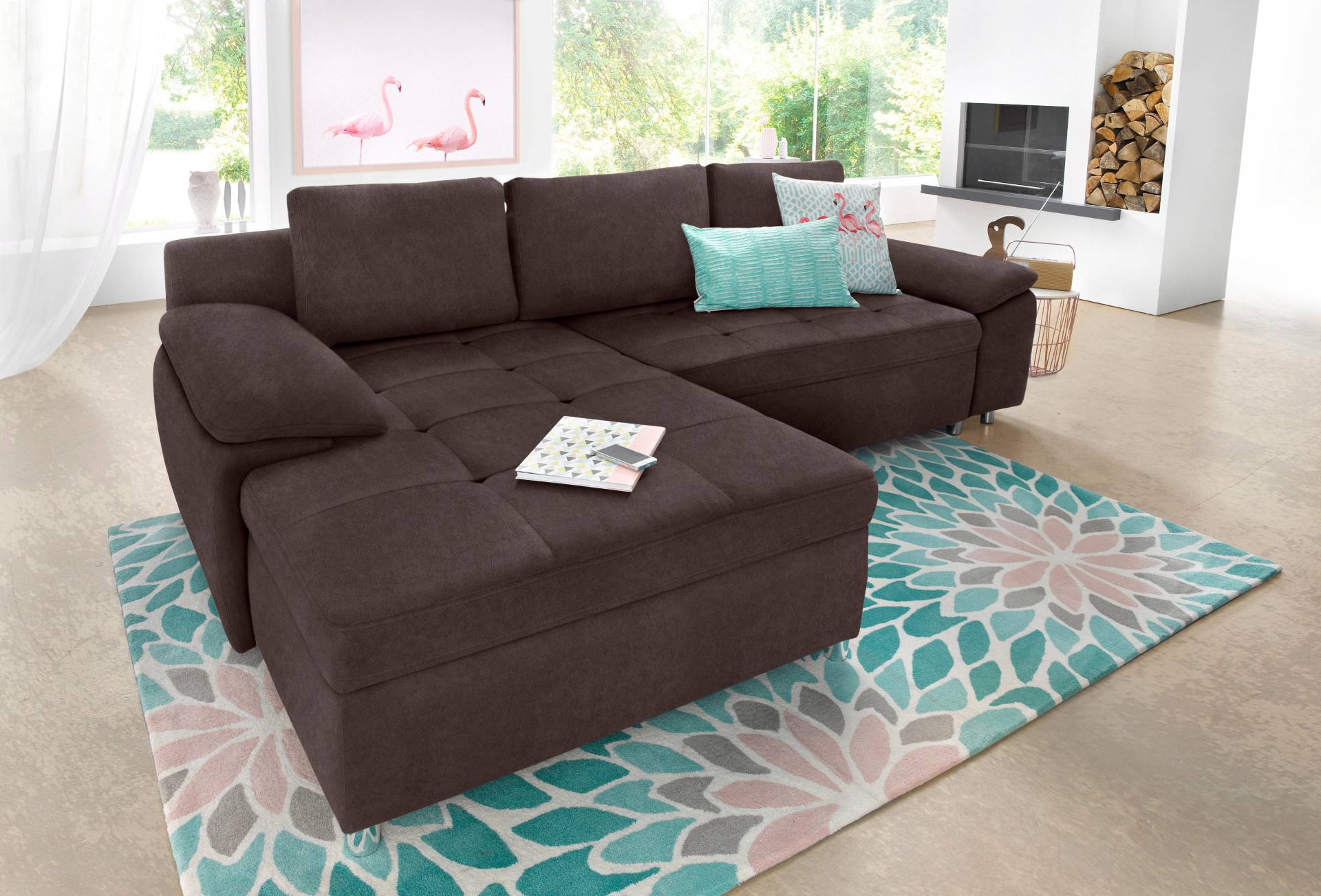 sit&more Ecksofa »Labene L-Form«, wahlweise mit Bettfunktion und Bettkasten, auch als XXL-Variante sit&more Ecksofa »Labene L-Form«, wahlweise mit Bettfunktion und Bettkasten, auch als XXL-Variante von sit&more