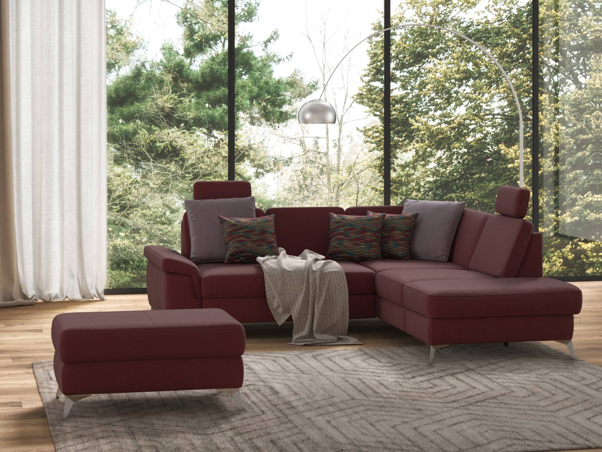 sit&more Ecksofa »Padua L-Form«, inklusive Sitztiefenverstellung, Armteilfunktion und Federkern sit&more Ecksofa »Padua L-Form«, inklusive Sitztiefenverstellung, Armteilfunktion und Federkern von sit&more