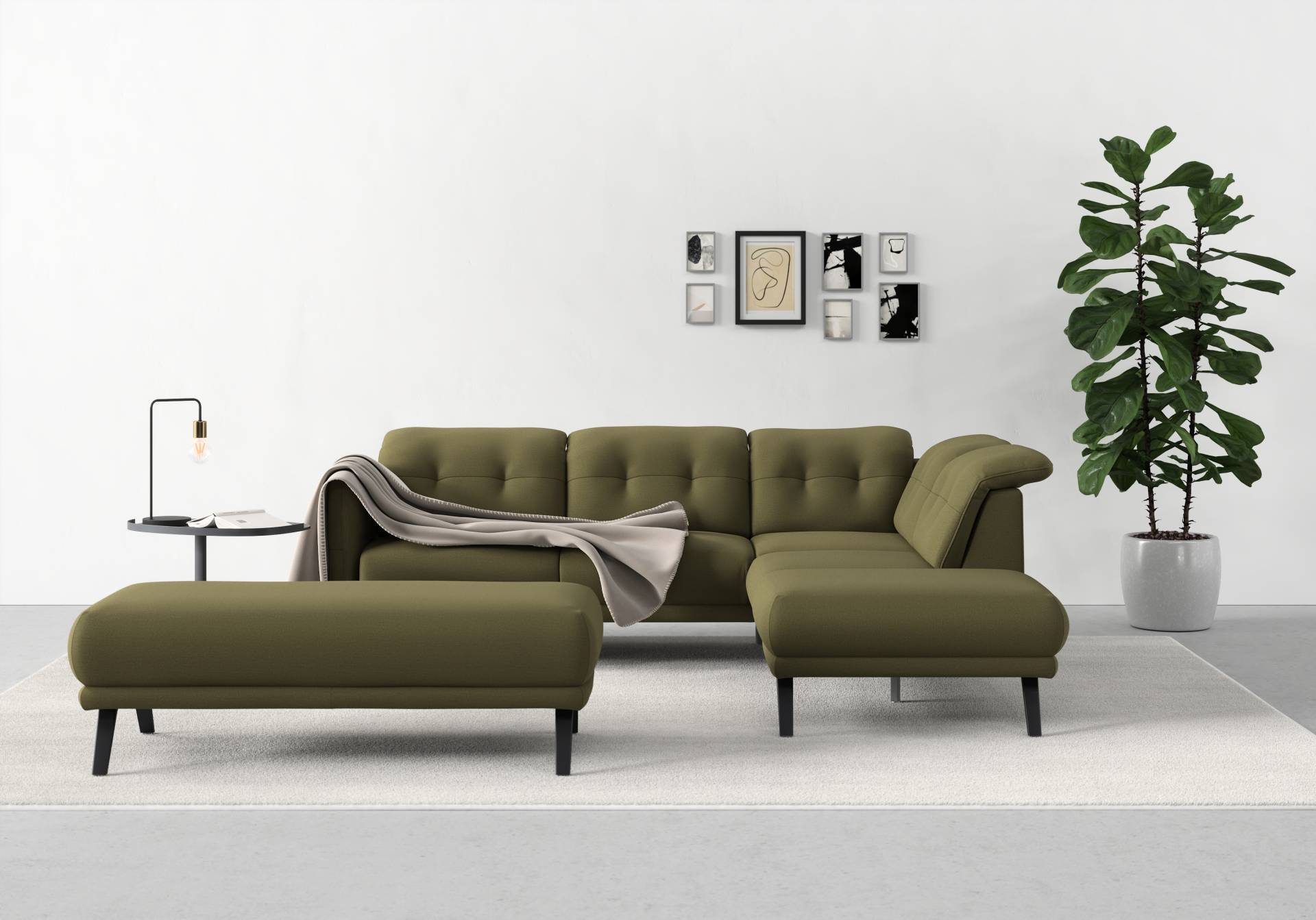 sit&more Ecksofa »Scandia L-Form« von sit&more