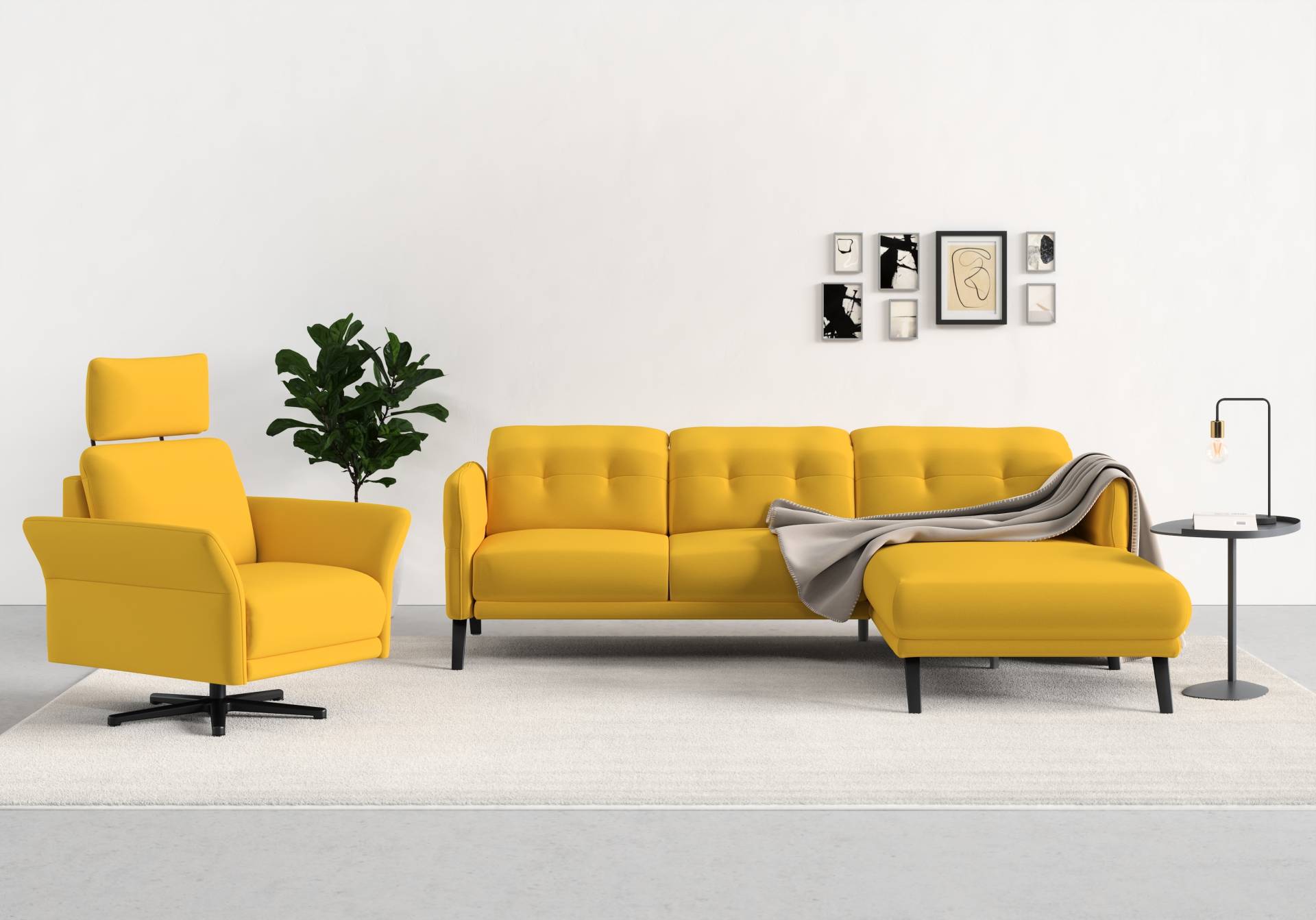 sit&more Ecksofa »Scandia L-Form« von sit&more