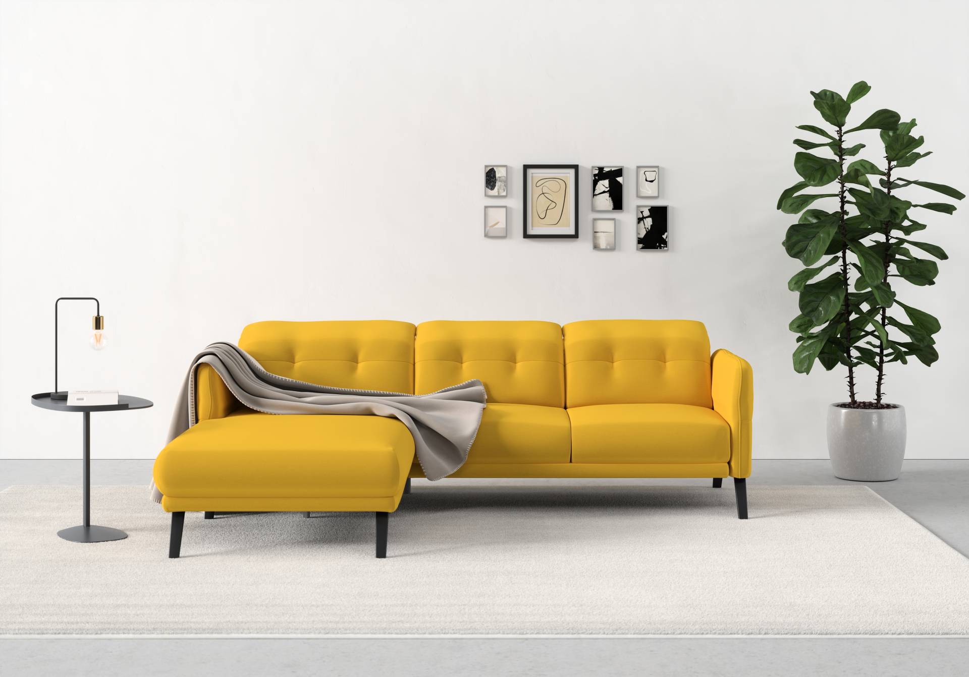 sit&more Ecksofa »Scandia L-Form« von sit&more