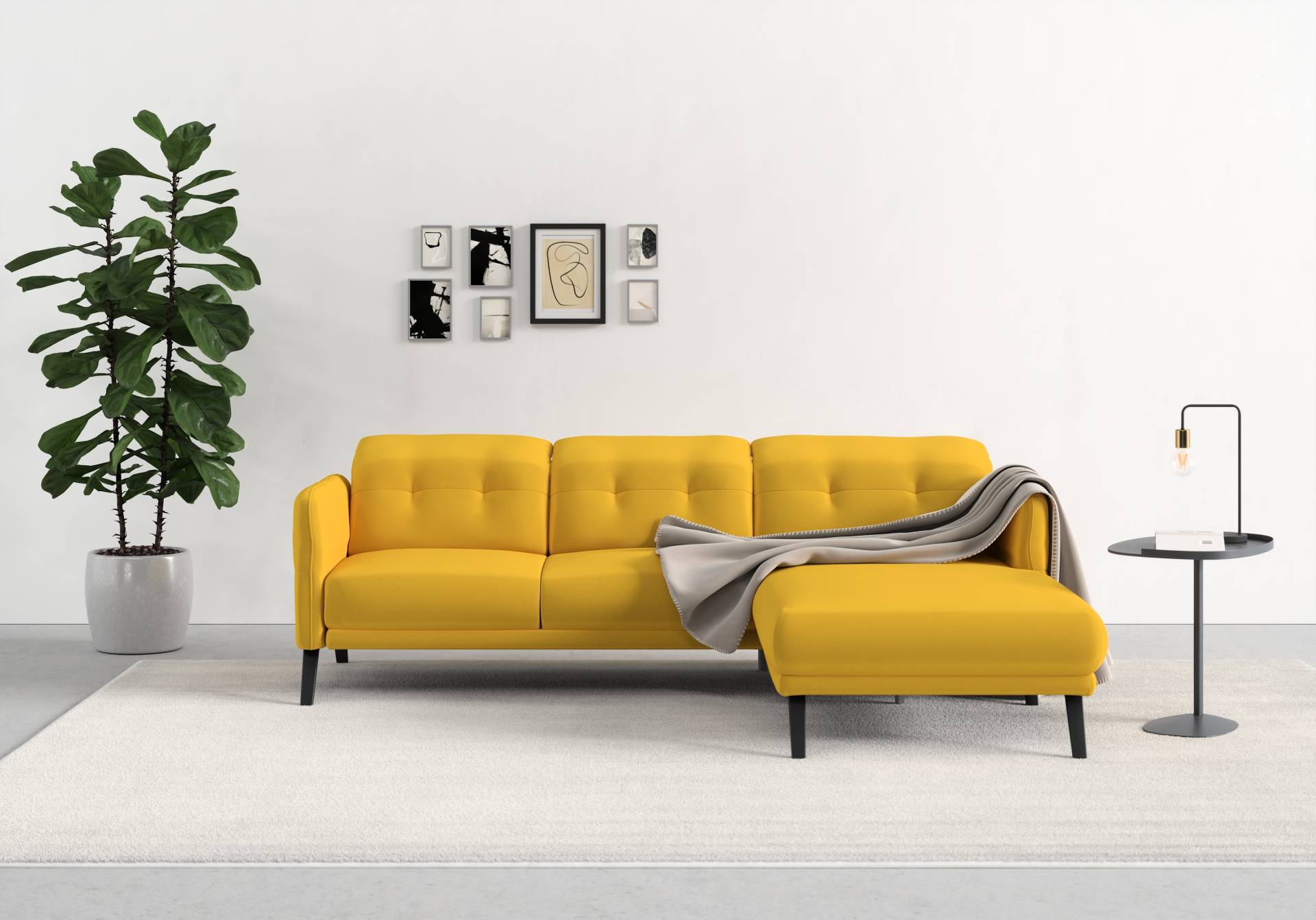 sit&more Ecksofa »Scandia L-Form« von sit&more