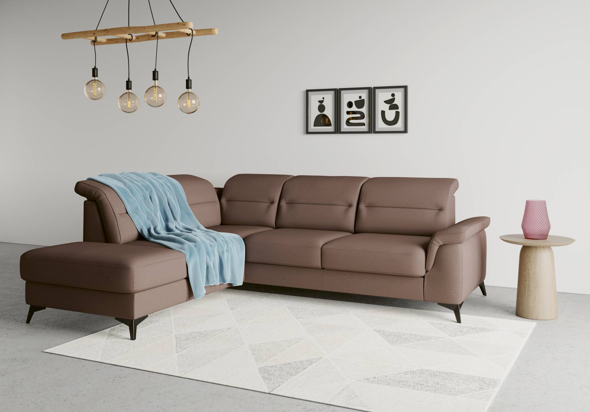 sit&more Ecksofa »Sinatra L-Form« von sit&more