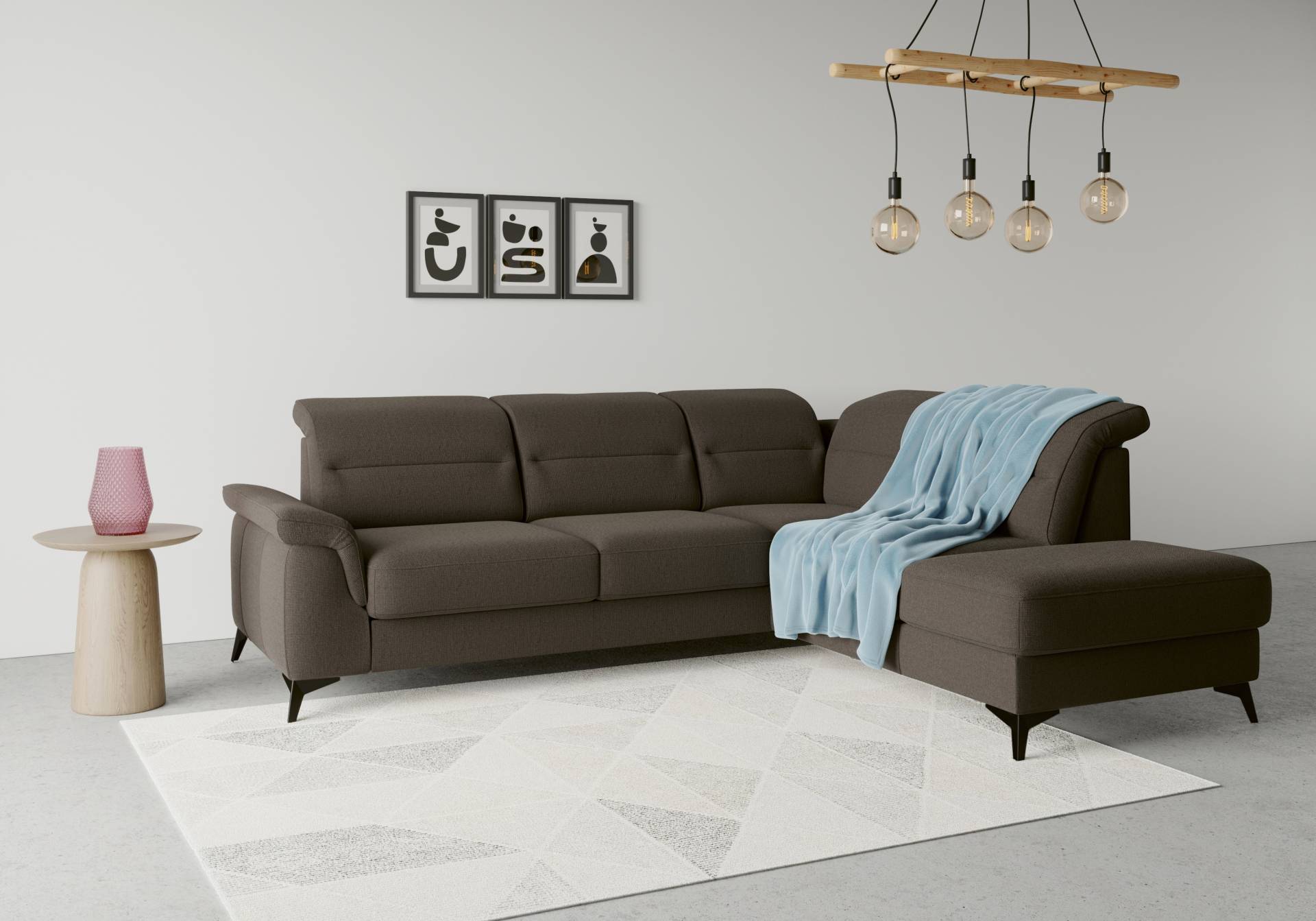 sit&more Ecksofa »Sinatra L-Form« von sit&more