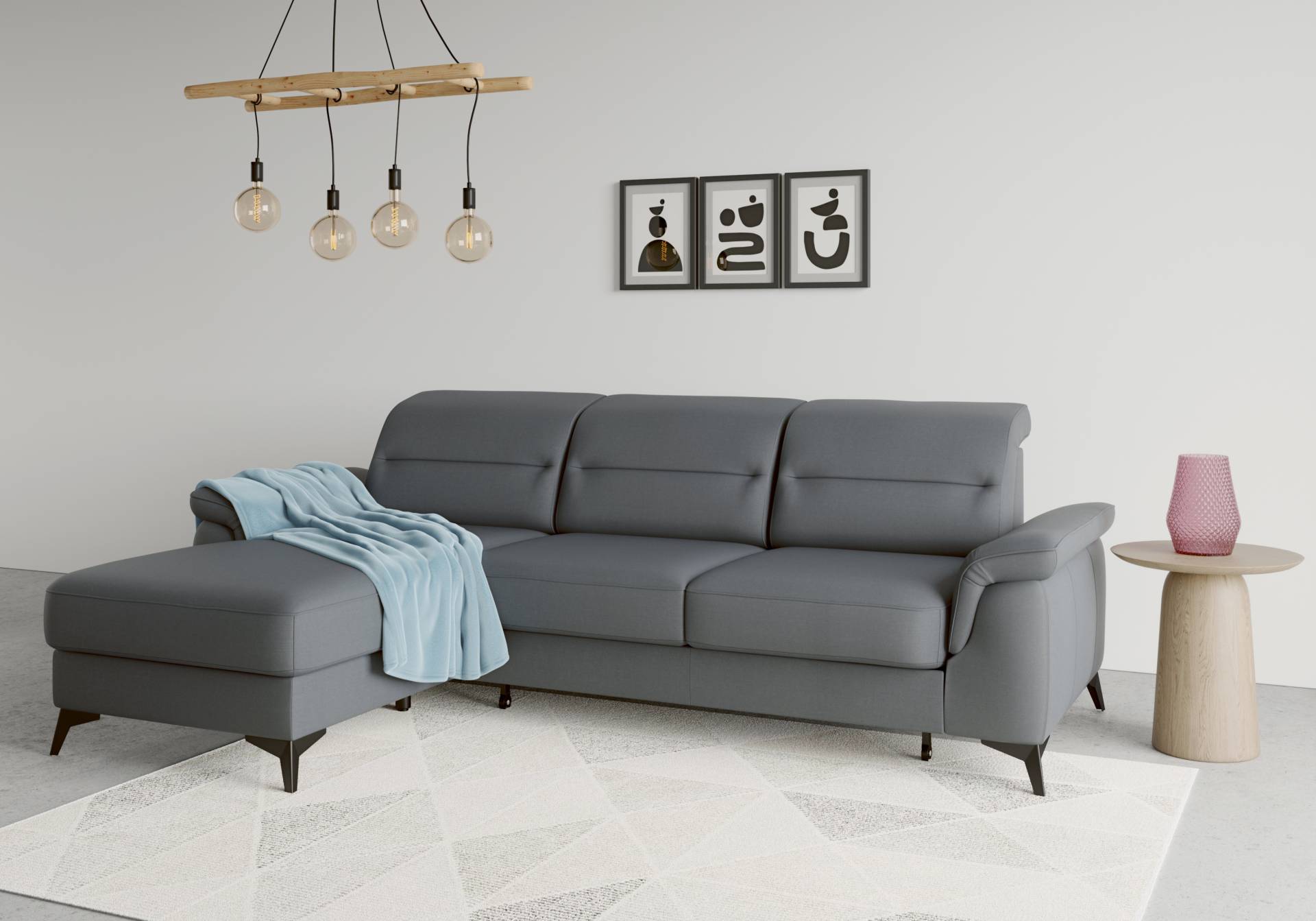 sit&more Ecksofa »Sinatra L-Form« von sit&more