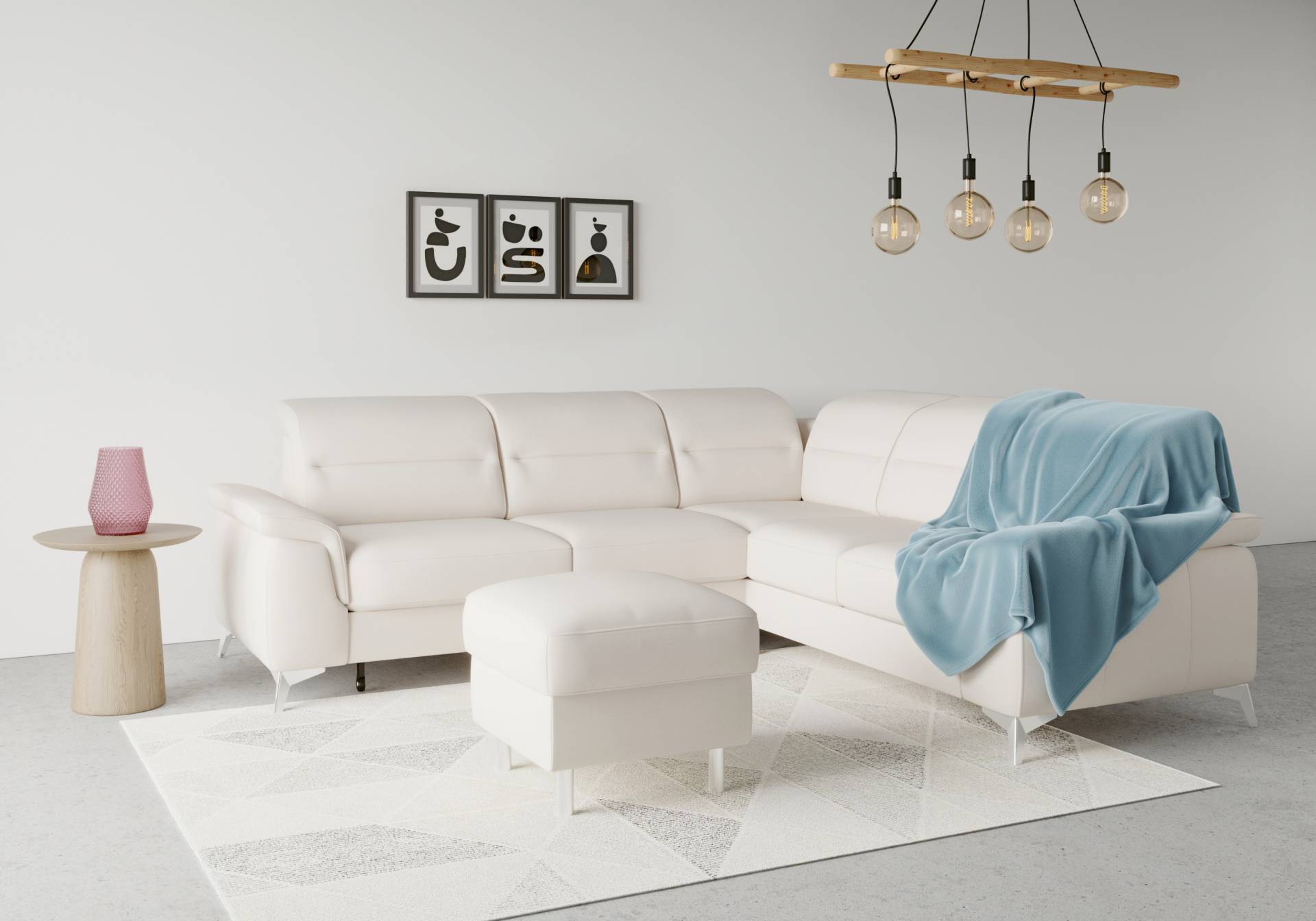 sit&more Ecksofa »Sinatra L-Form«, optional mit Kopfteilverstellung und Armteilfunktion sit&more Ecksofa »Sinatra L-Form«, optional mit Kopfteilverstellung und Armteilfunktion von sit&more