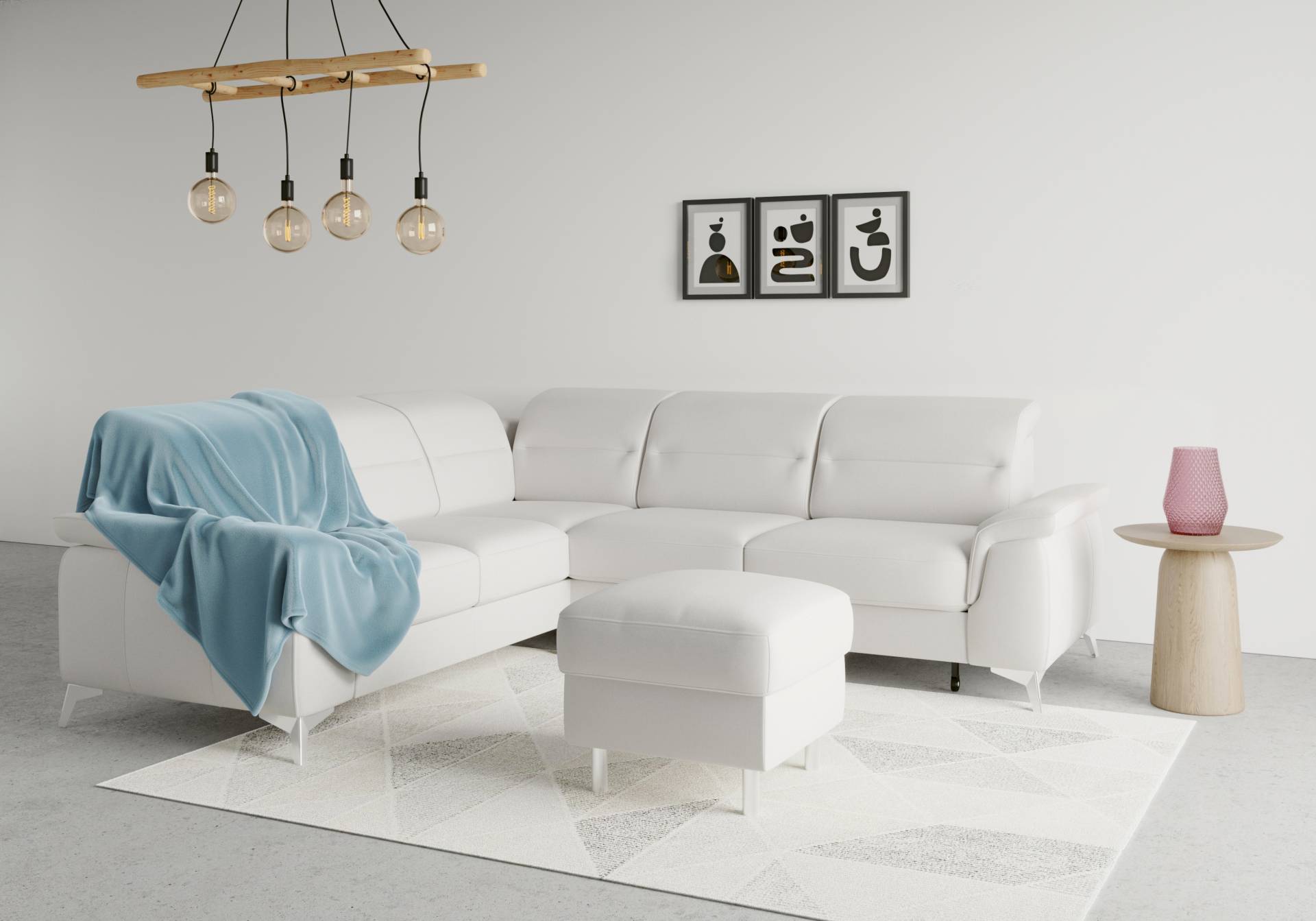 sit&more Ecksofa »Sinatra L-Form«, optional mit Kopfteilverstellung und Armteilfunktion sit&more Ecksofa »Sinatra L-Form«, optional mit Kopfteilverstellung und Armteilfunktion von sit&more