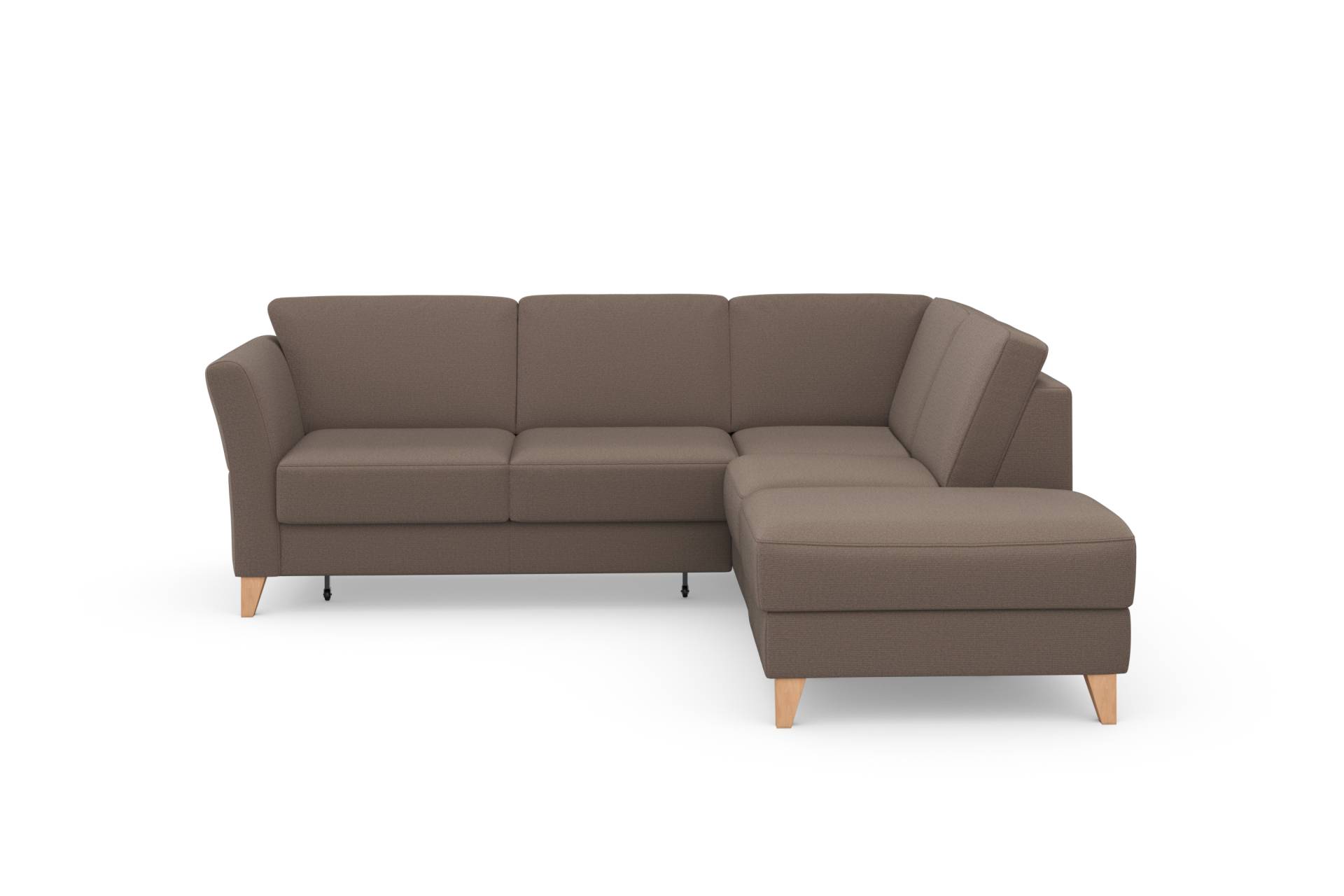 sit&more Ecksofa »Visby L-Form«, Wahlweise mit Bettfunktion und Stauraum, frei im Raum stellbar sit&more Ecksofa »Visby L-Form«, Wahlweise mit Bettfunktion und Stauraum, frei im Raum stellbar von sit&more