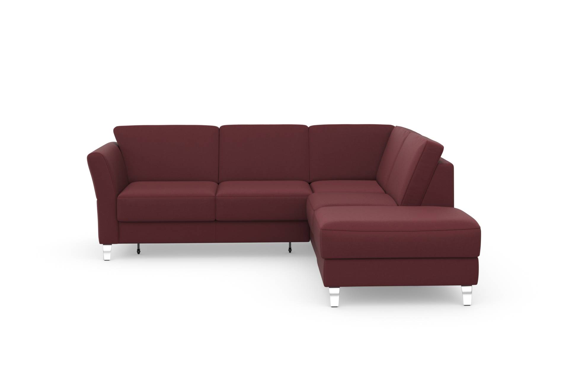 sit&more Ecksofa »Visby«, Wahlweise mit Bettfunktion und Stauraum, frei im Raum stellbar von sit&more