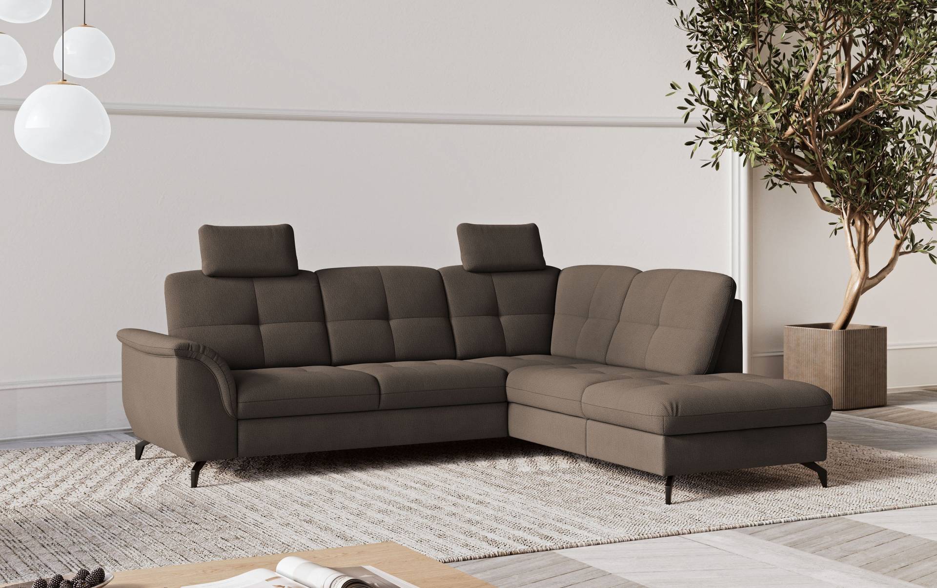 sit&more Ecksofa »Zora L-Form«, wahlweise mit Bettfunktion und Bettkasten sit&more Ecksofa »Zora L-Form«, wahlweise mit Bettfunktion und Bettkasten von sit&more