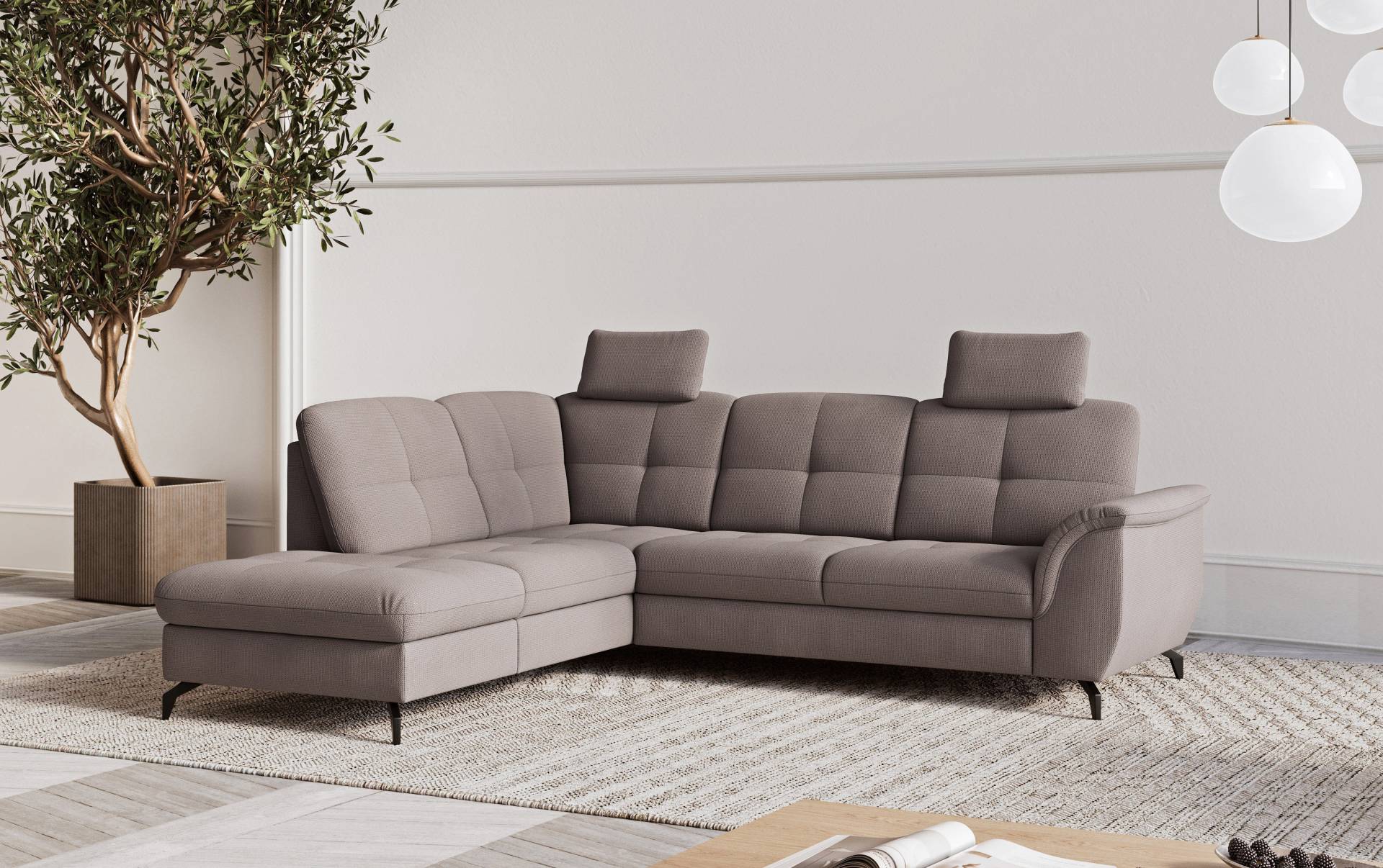 sit&more Ecksofa »Zora L-Form«, wahlweise mit Bettfunktion und Bettkasten sit&more Ecksofa »Zora L-Form«, wahlweise mit Bettfunktion und Bettkasten von sit&more