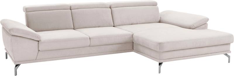 sit&more Ecksofa »Scorpio L-Form«, inklusive Sitztiefenverstellung, wahlweise mit Kopfverstellung von sit&more