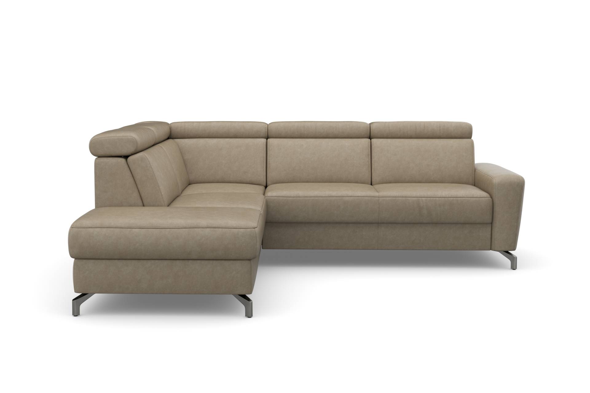 sit&more Ecksofa »Scarlett L-Form«, inklusive Kopfteilverstellung, wahlweise mit Bettfunktion, Bettkasten sit&more Ecksofa »Scarlett L-Form«, inklusive Kopfteilverstellung, wahlweise mit Bettfunktion, Bettkasten von sit&more