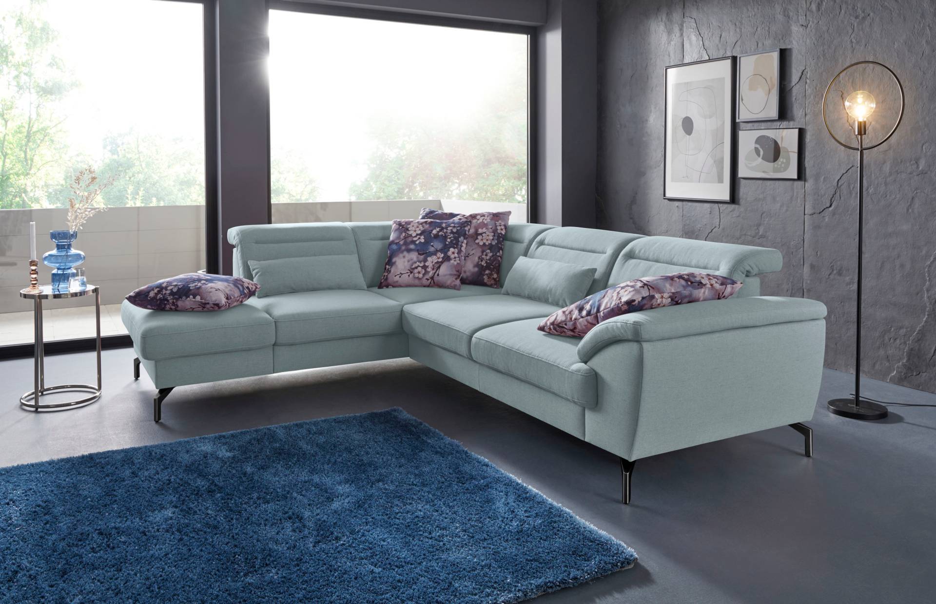 sit&more Ecksofa »Percy L-Form« von sit&more