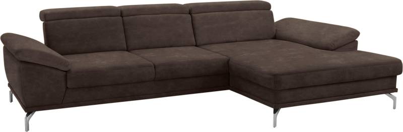 sit&more Ecksofa »Scorpio L-Form«, inklusive Sitztiefenverstellung, wahlweise mit Kopfverstellung von sit&more