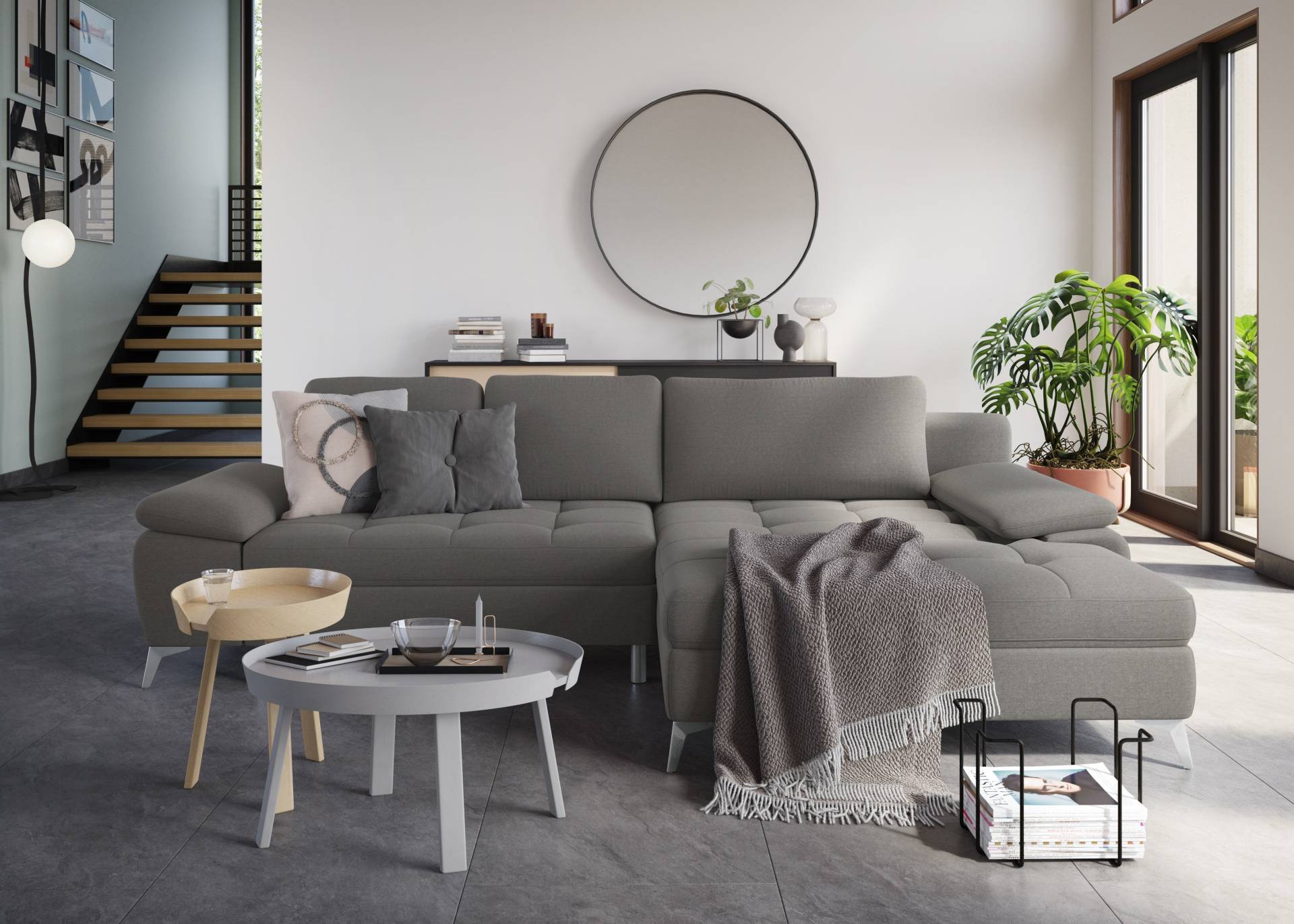 sit&more Ecksofa »Latigo L-Form«, mit Mega-Recamiere, wahlweise mit Bettfunktion und Bettkasten sit&more Ecksofa »Latigo L-Form«, mit Mega-Recamiere, wahlweise mit Bettfunktion und Bettkasten von sit&more