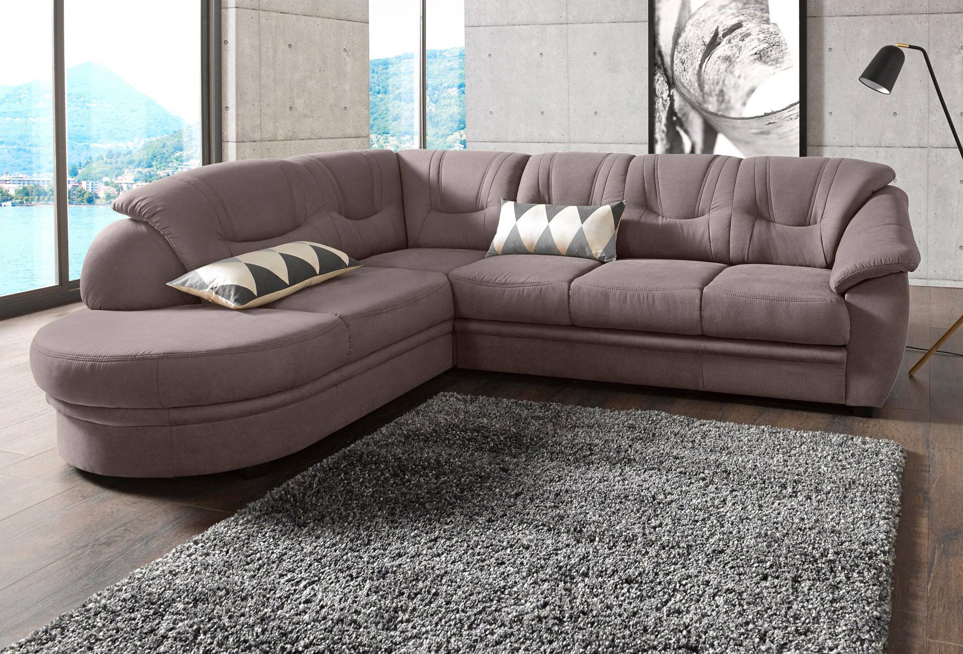 sit&more Ecksofa »Savoni«, wahlweise mit Bettfunktion von sit&more