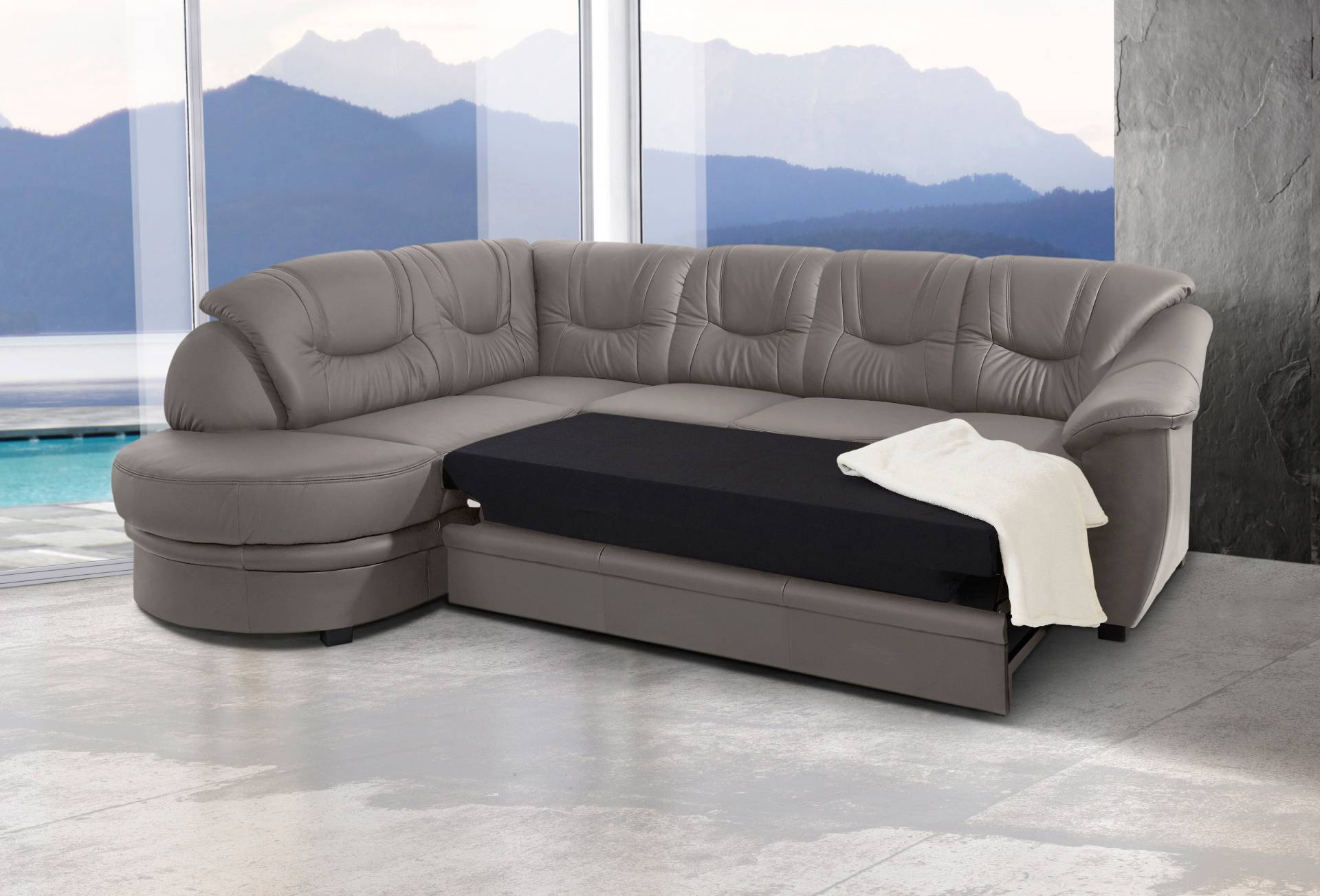 sit&more Ecksofa »Savoni«, wahlweise mit Bettfunktion von sit&more