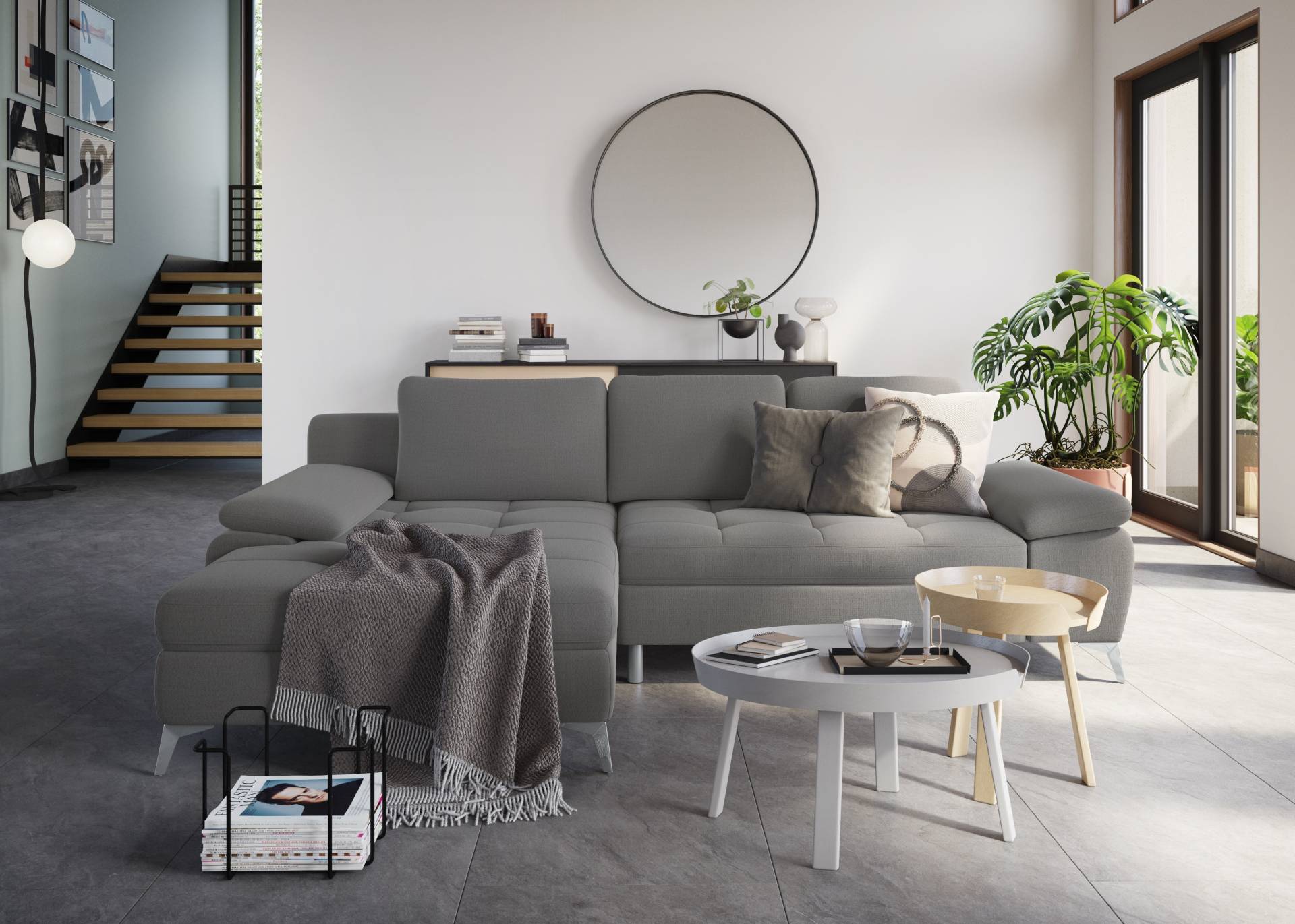 sit&more Ecksofa »Latigo L-Form« von sit&more