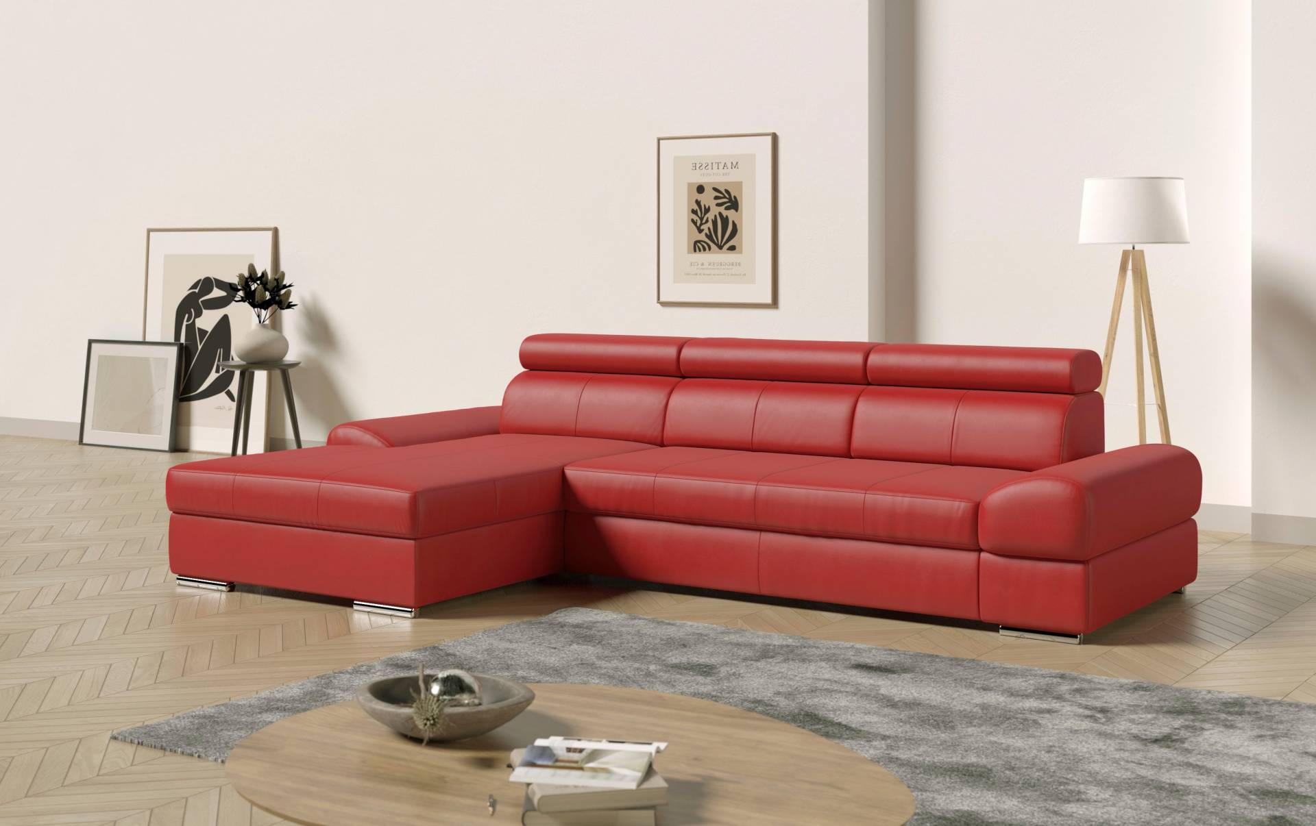 sit&more Ecksofa Broadway, mit verstellbaren Kopfteilen, wahlweise mit Bettfunktion sit&more Ecksofa Broadway, mit verstellbaren Kopfteilen, wahlweise mit Bettfunktion von sit&more