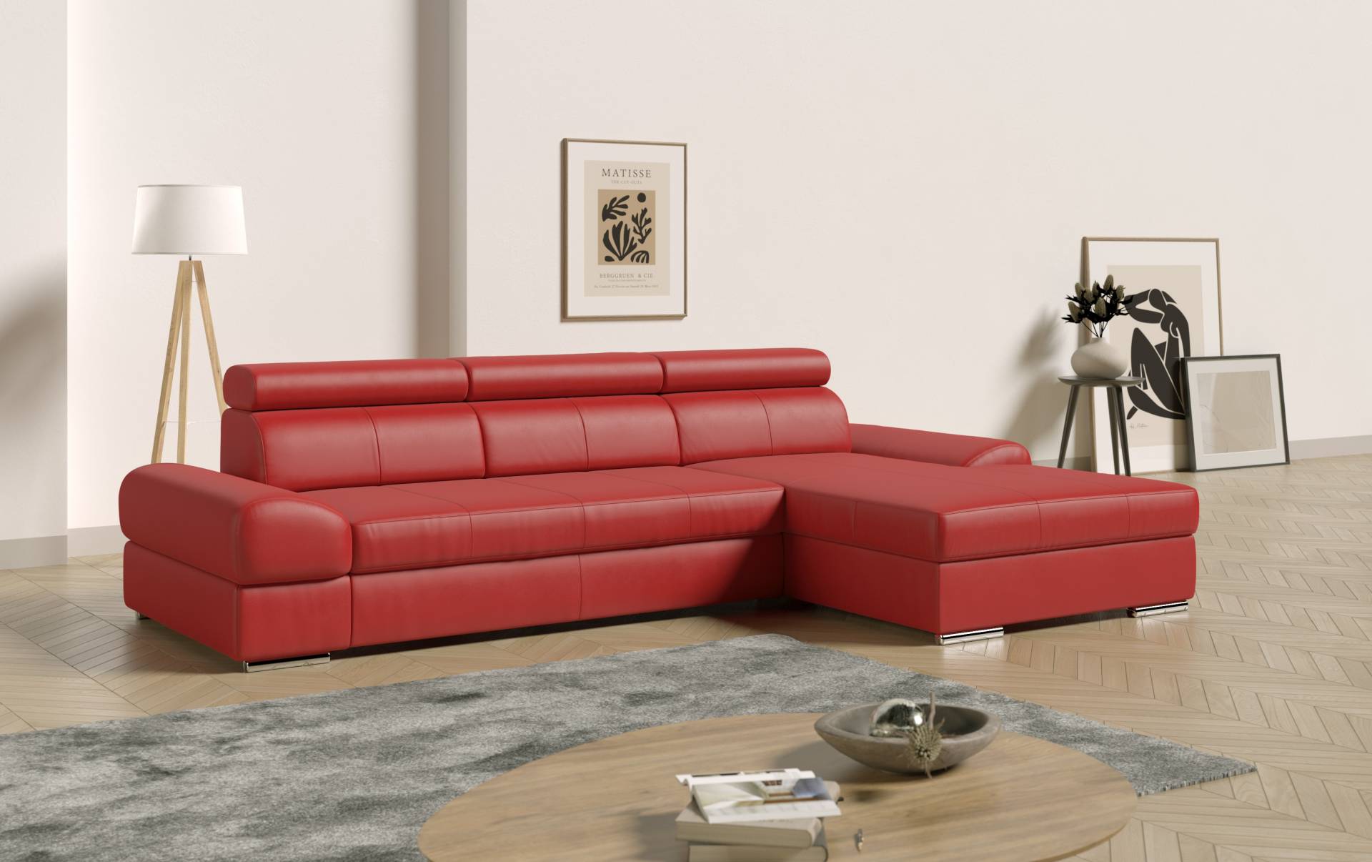 sit&more Ecksofa Broadway, mit verstellbaren Kopfteilen, wahlweise mit Bettfunktion sit&more Ecksofa Broadway, mit verstellbaren Kopfteilen, wahlweise mit Bettfunktion von sit&more