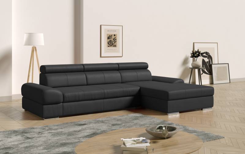 sit&more Ecksofa Broadway, mit verstellbaren Kopfteilen, wahlweise mit Bettfunktion von sit&more
