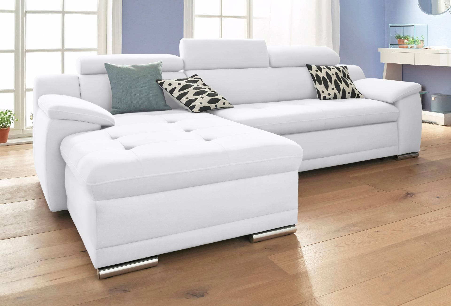 sit&more Ecksofa »Andiamo L-Form«, wahlweise mit Bettfunktion, inklusive Kopfteilverstellung sit&more Ecksofa »Andiamo L-Form«, wahlweise mit Bettfunktion, inklusive Kopfteilverstellung von sit&more
