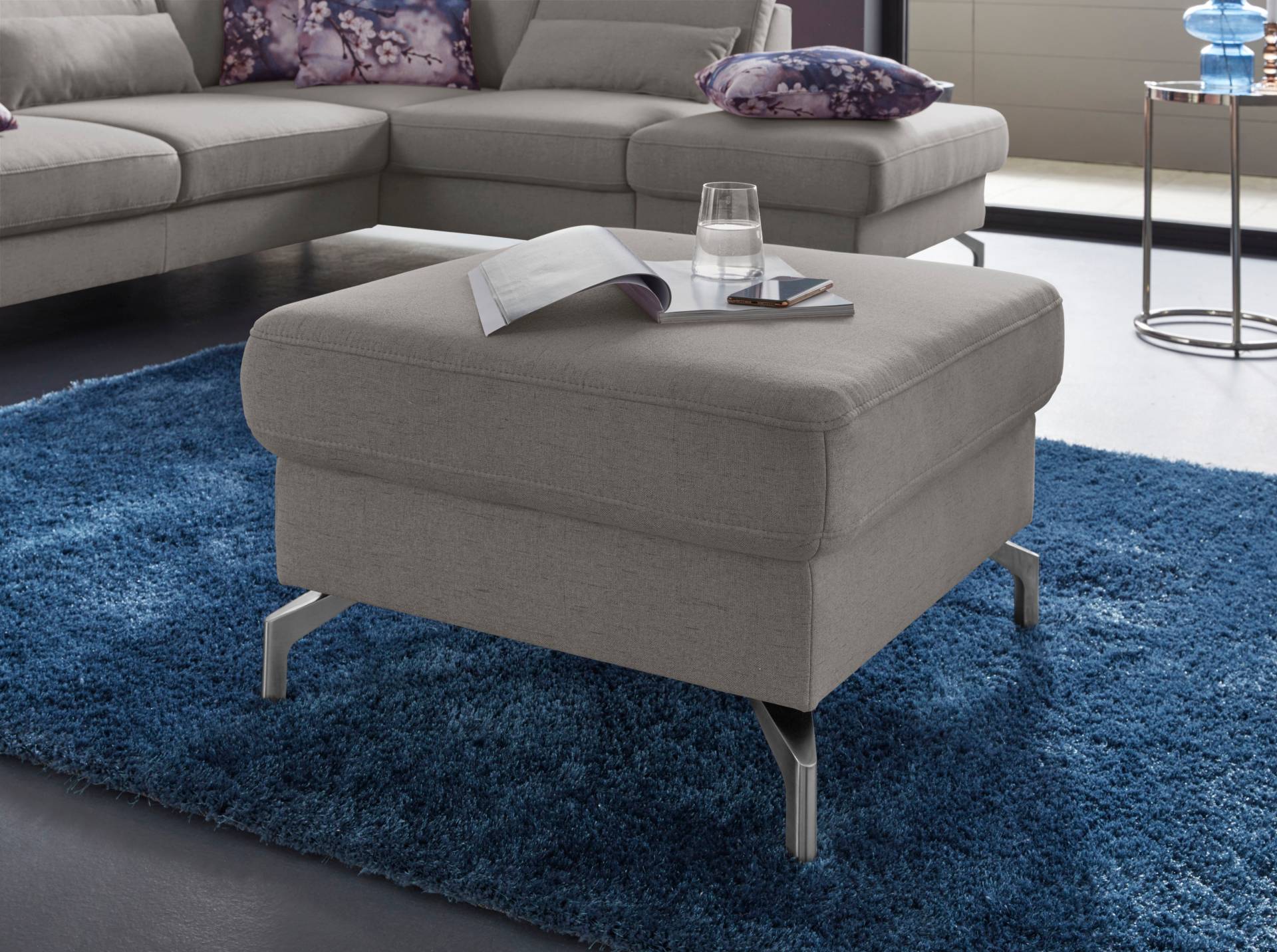 sit&more Hocker »Percy«, Fusshöhe 15cm, wahlweise mit unterschiedlichen Fussfarben sit&more Hocker »Percy«, Fusshöhe 15cm, wahlweise mit unterschiedlichen Fussfarben von sit&more