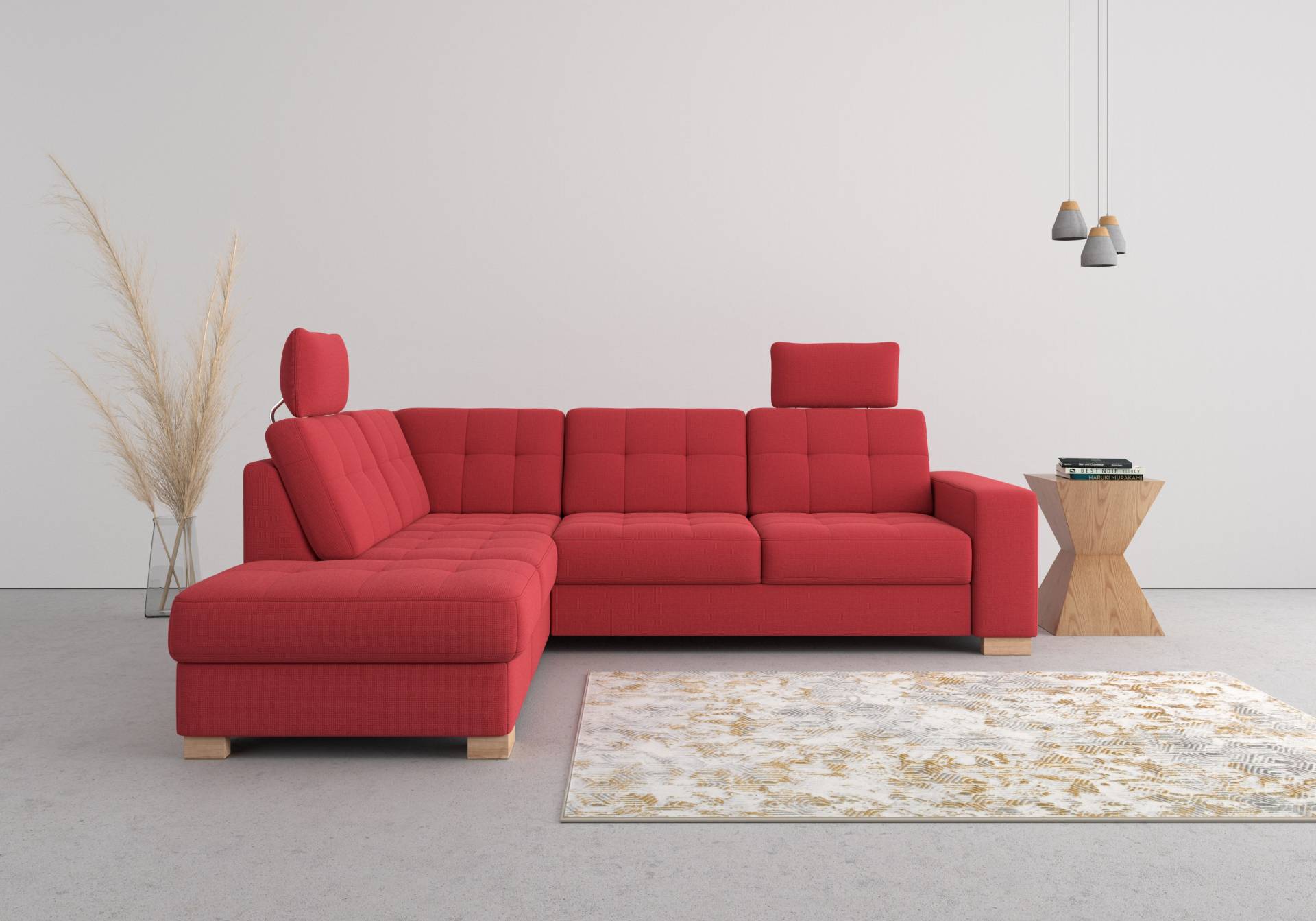 sit&more Ecksofa »Quincy L-Form«, wahlweise mit Bettfunktion und Bettkasten sit&more Ecksofa »Quincy L-Form«, wahlweise mit Bettfunktion und Bettkasten von sit&more