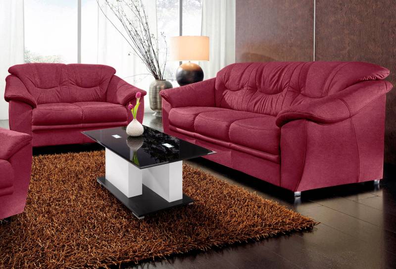 sit&more Polstergarnitur »Savona«, (2-tlg.), bestehend aus je einem 2- und 3-Sitzer, inklusive Federkern von sit&more