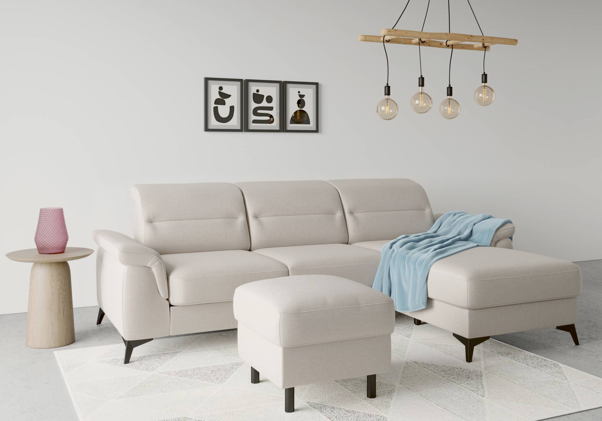 sit&more Stauraumhocker »Sinatra«, Sitzfläche ist abnehmbar, mattschwarze Metallfüsse sit&more Stauraumhocker »Sinatra«, Sitzfläche ist abnehmbar, mattschwarze Metallfüsse von sit&more
