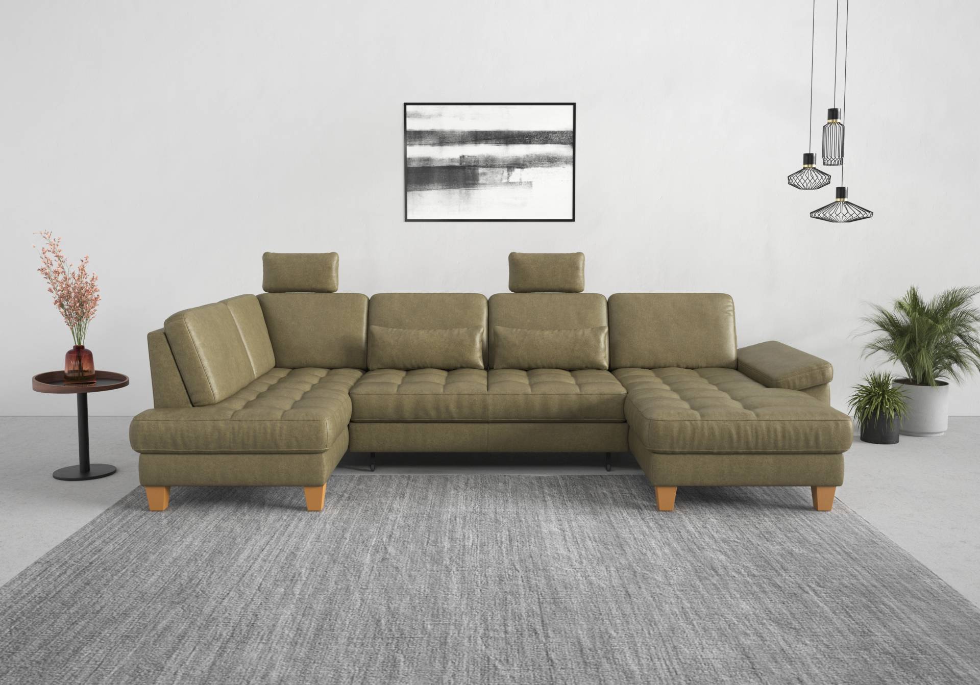 sit&more Wohnlandschaft »Westham U-Form«, wahlweise mit Bettfunktion, Bettkasten, Sitztiefenverstellung sit&more Wohnlandschaft »Westham U-Form«, wahlweise mit Bettfunktion, Bettkasten, Sitztiefenverstellung von sit&more