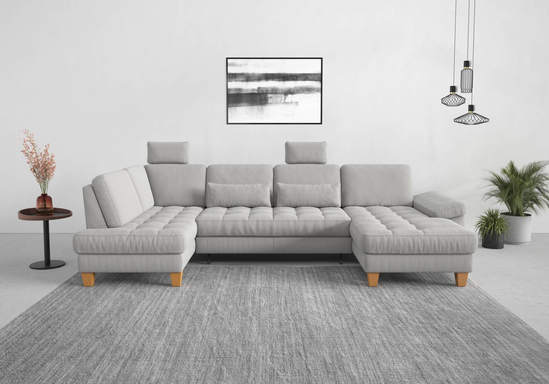 sit&more Wohnlandschaft »Westham U-Form«, wahlweise mit Bettfunktion, Bettkasten, Sitztiefenverstellung sit&more Wohnlandschaft »Westham U-Form«, wahlweise mit Bettfunktion, Bettkasten, Sitztiefenverstellung von sit&more