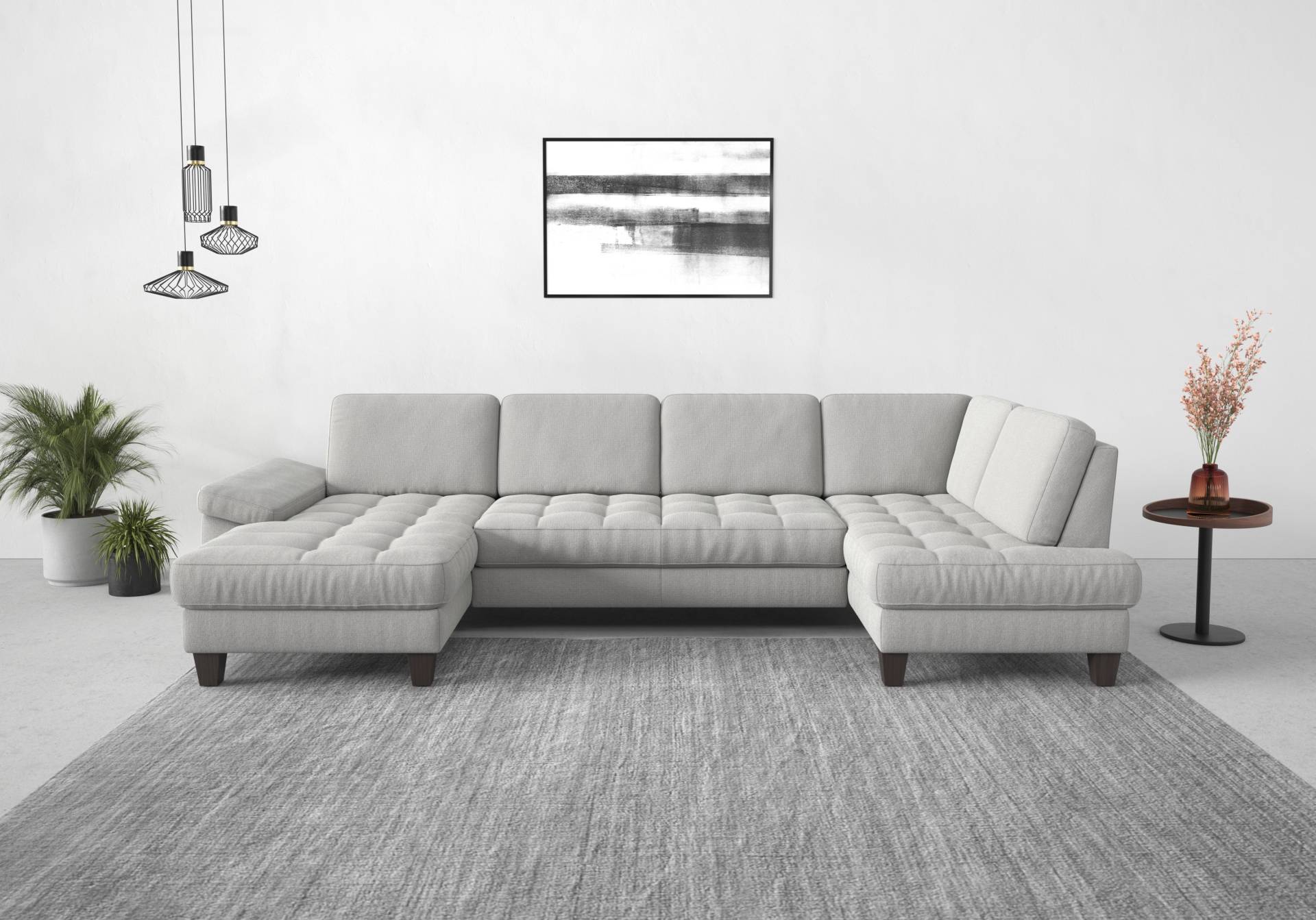 sit&more Wohnlandschaft »Westham U-Form«, wahlweise mit Bettfunktion, Bettkasten, Sitztiefenverstellung sit&more Wohnlandschaft »Westham U-Form«, wahlweise mit Bettfunktion, Bettkasten, Sitztiefenverstellung von sit&more