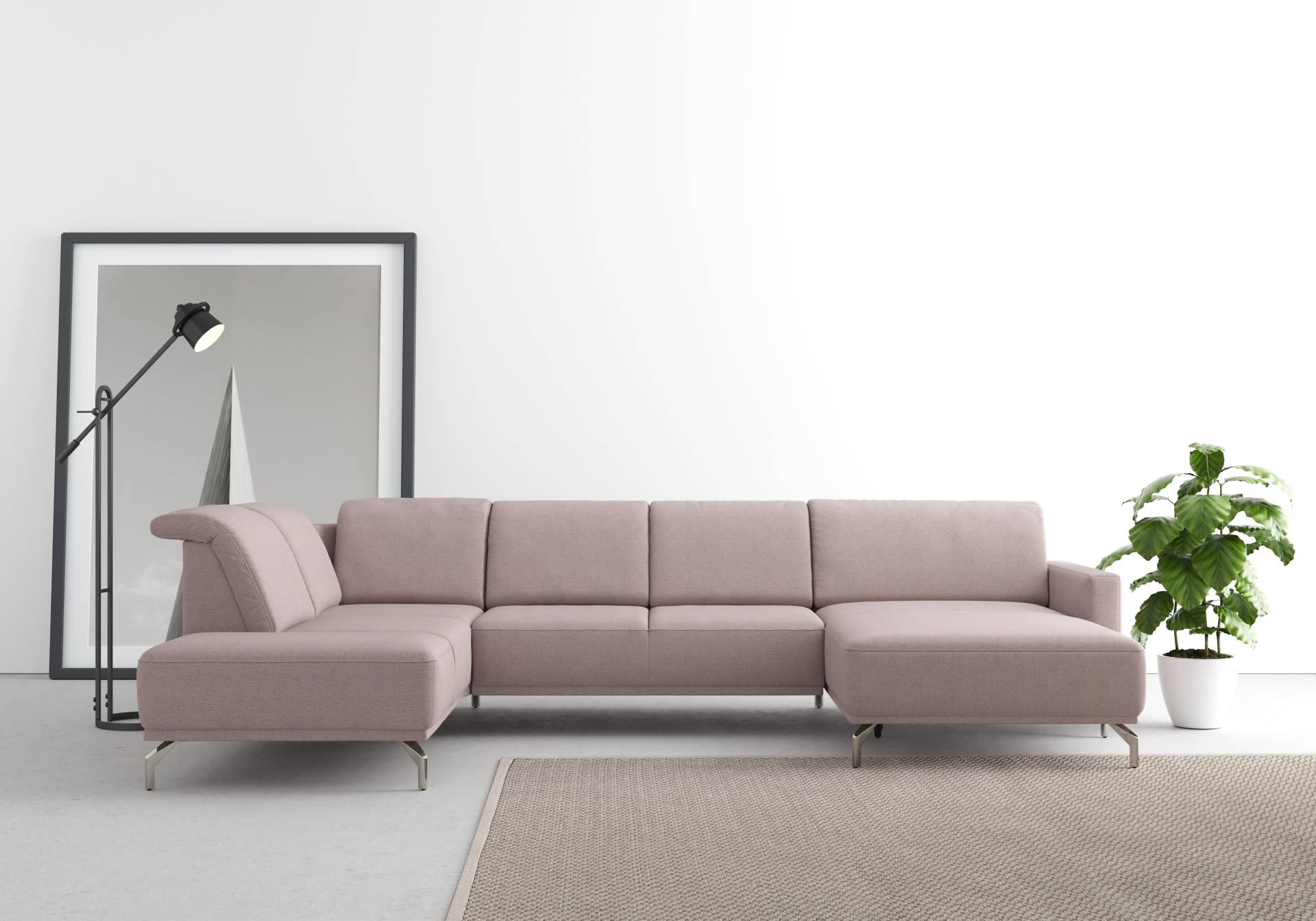 sit&more Wohnlandschaft »Bailando U-Form«, wahlweise mit Kopfteilverstellung und Vorziehsitz, motorisch sit&more Wohnlandschaft »Bailando U-Form«, wahlweise mit Kopfteilverstellung und Vorziehsitz, motorisch von sit&more