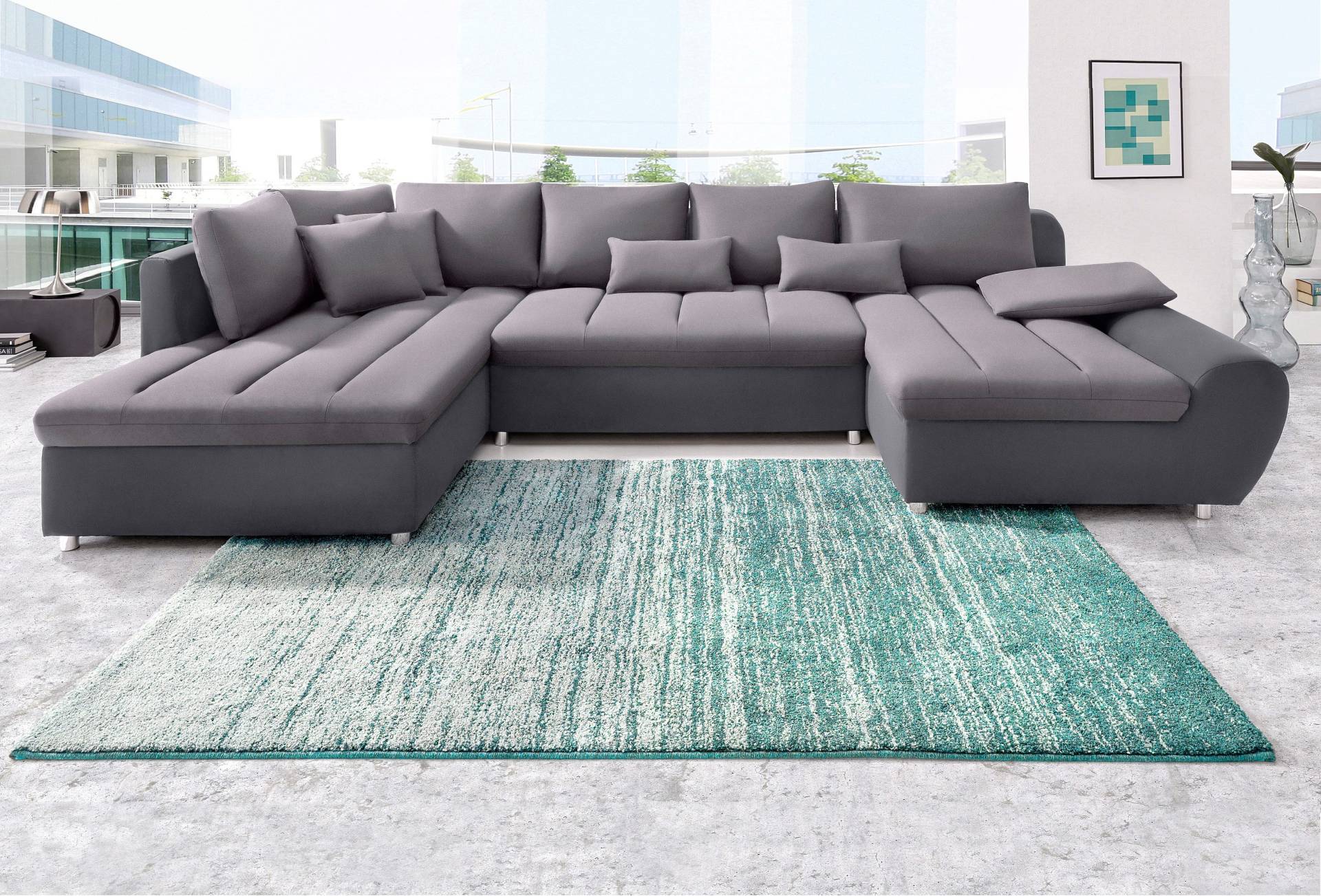 sit&more Wohnlandschaft »Bandos U-Form«, in 2 unterschiedlichen Grössen, wahlweise mit Bettfunktion + Bettkasten sit&more Wohnlandschaft »Bandos U-Form«, in 2 unterschiedlichen Grössen, wahlweise mit Bettfunktion + Bettkasten von sit&more
