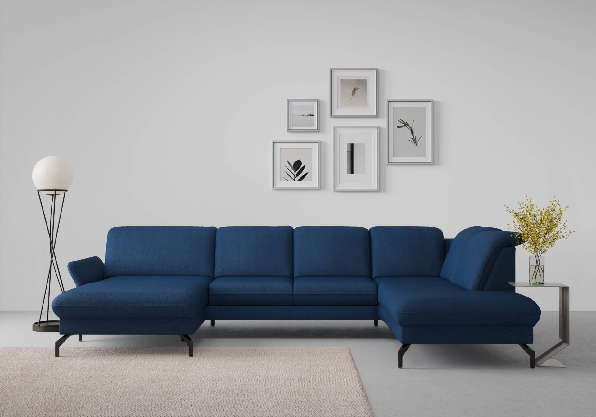 sit&more Wohnlandschaft »Fashion U-Form«, wahlweise mit Kopfteilverstellung, Vorziehsitz, motorisch, Metallfüsse sit&more Wohnlandschaft »Fashion U-Form«, wahlweise mit Kopfteilverstellung, Vorziehsitz, motorisch, Metallfüsse von sit&more