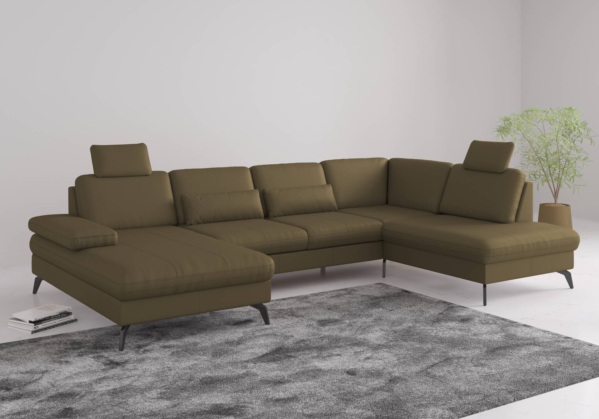sit&more Wohnlandschaft »Morris U-Form, inkl. Sitztiefenverstellung«, wahlweise mit Armteilverstellung, Bettfunktion & Bettkasten sit&more Wohnlandschaft »Morris U-Form, inkl. Sitztiefenverstellung«, wahlweise mit Armteilverstellung, Bettfunktion & Bettkasten von sit&more