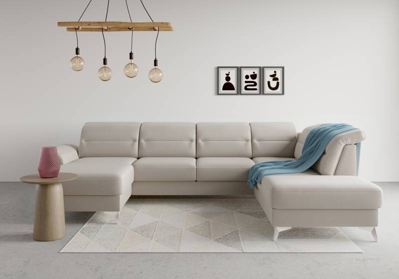 sit&more Wohnlandschaft »Sinatra U-Form«, optional mit Kopfteilverstellung und Armteilfunktion etc. von sit&more