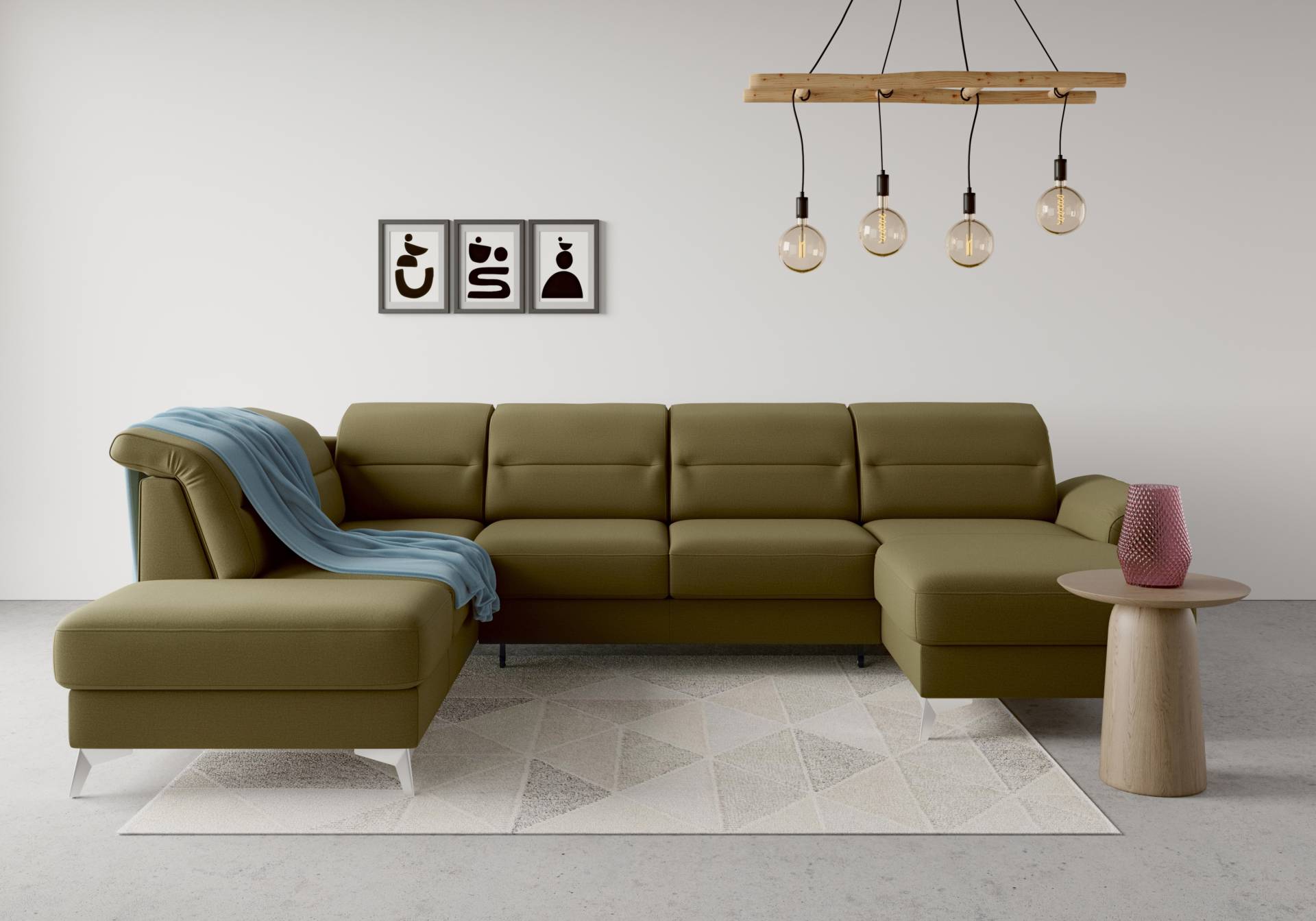 sit&more Wohnlandschaft »Sinatra U-Form«, optional mit Kopfteilverstellung und Armteilfunktion etc. sit&more Wohnlandschaft »Sinatra U-Form«, optional mit Kopfteilverstellung und Armteilfunktion etc. von sit&more