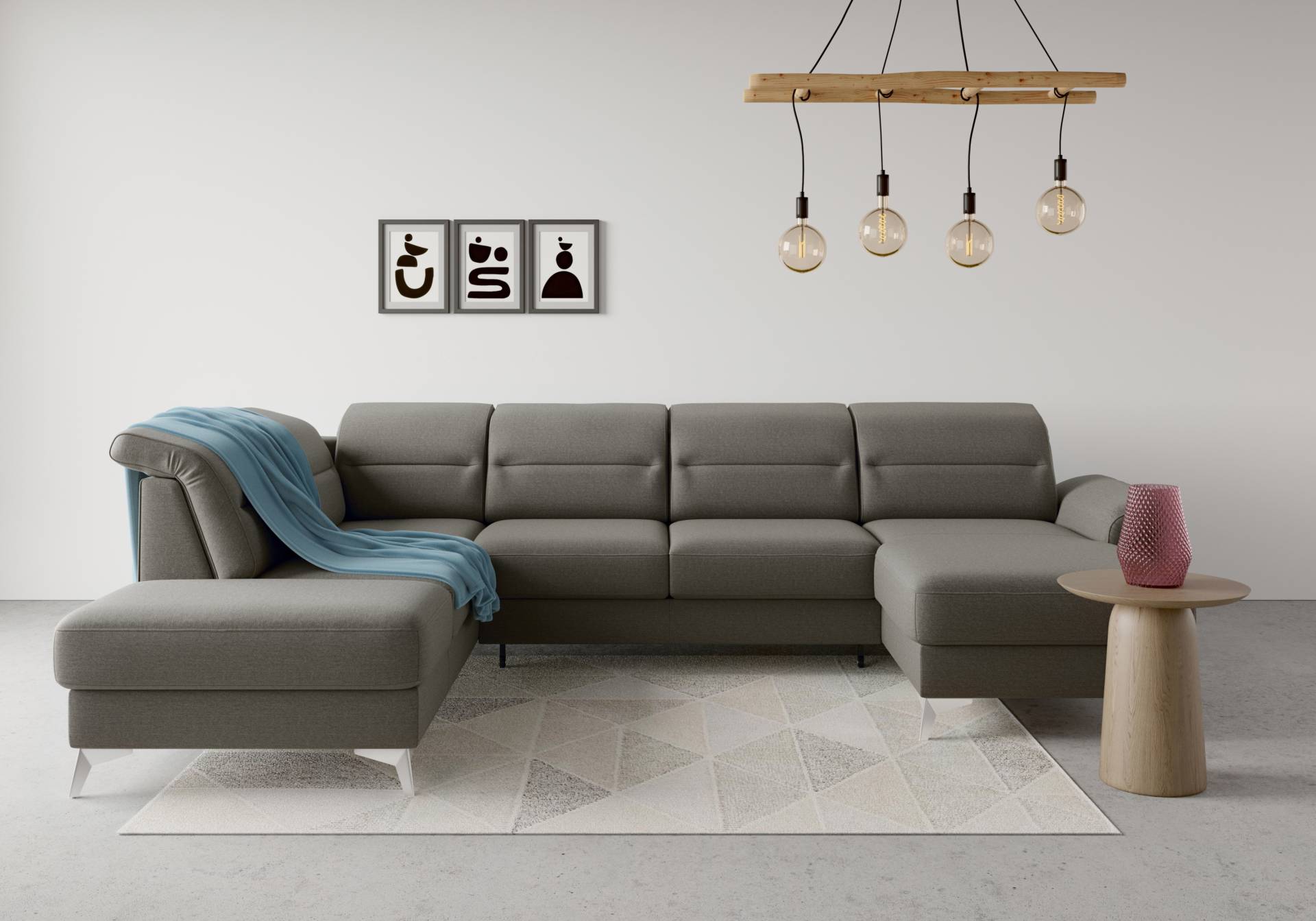 sit&more Wohnlandschaft »Sinatra U-Form«, optional mit Kopfteilverstellung und Armteilfunktion etc. sit&more Wohnlandschaft »Sinatra U-Form«, optional mit Kopfteilverstellung und Armteilfunktion etc. von sit&more